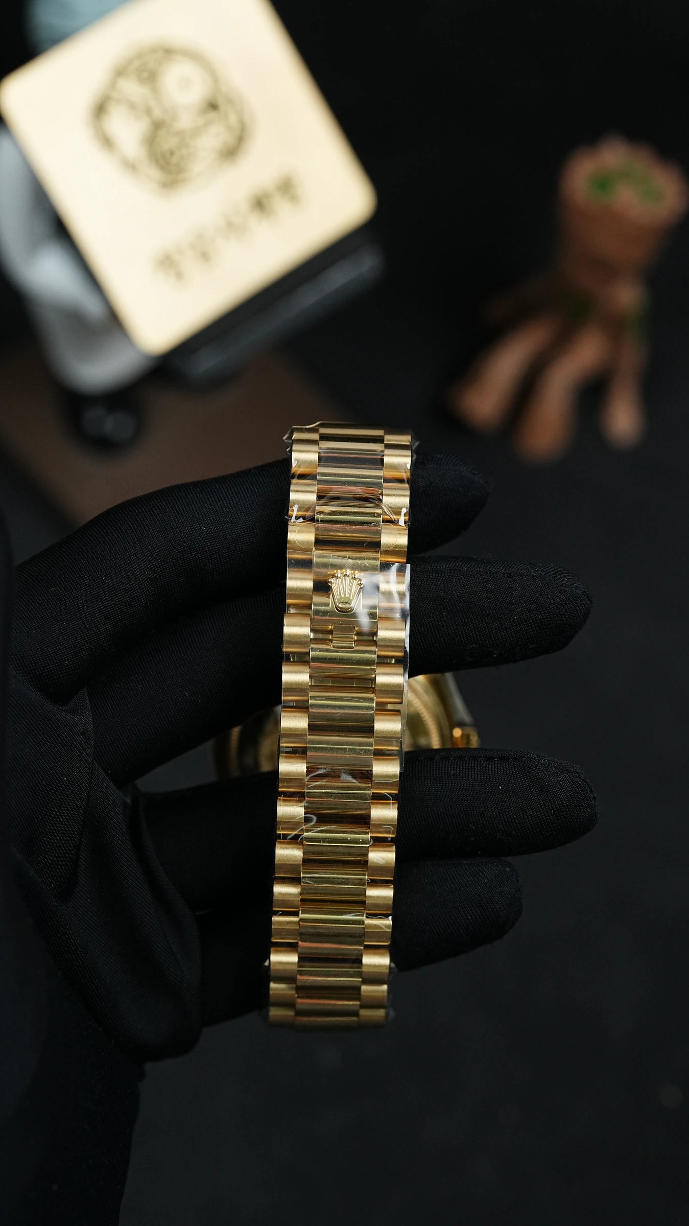 롤렉스 데이데이트 그린 옴브레 36mm 상세 이미지 8