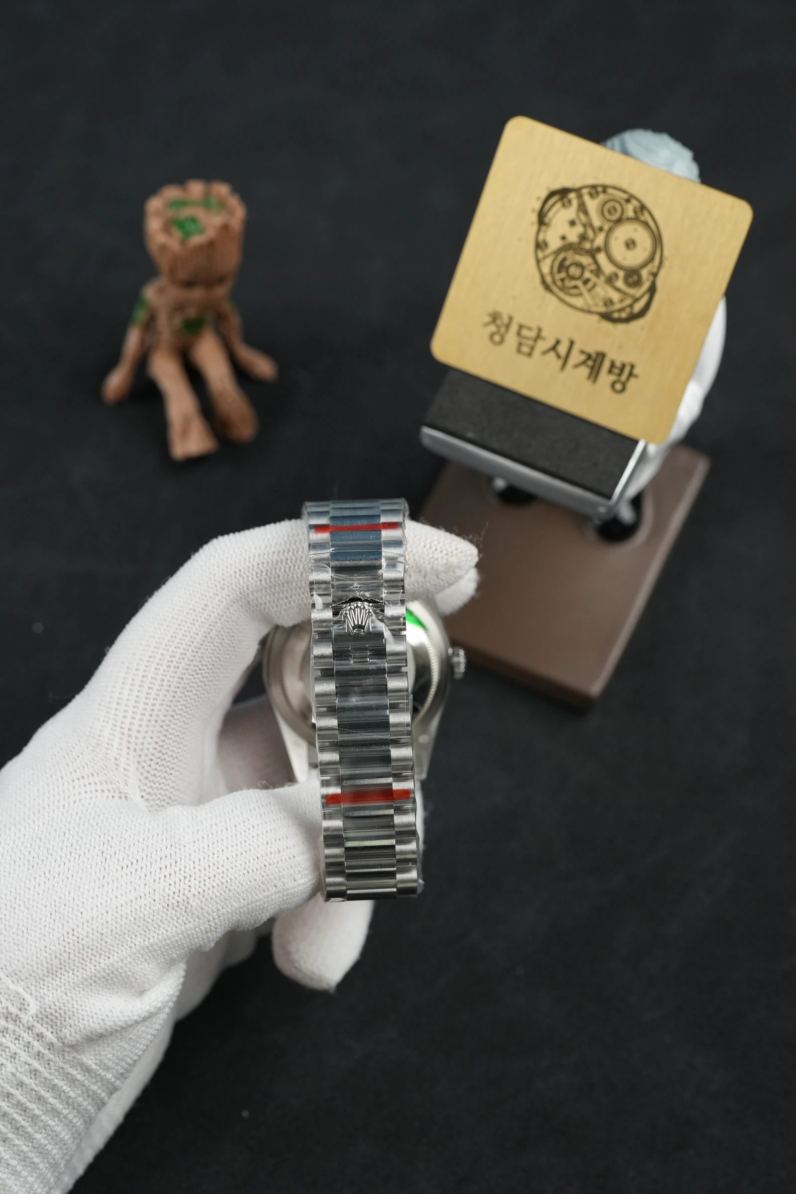 롤렉스 데이데이트 실버 10P 상세 이미지 5