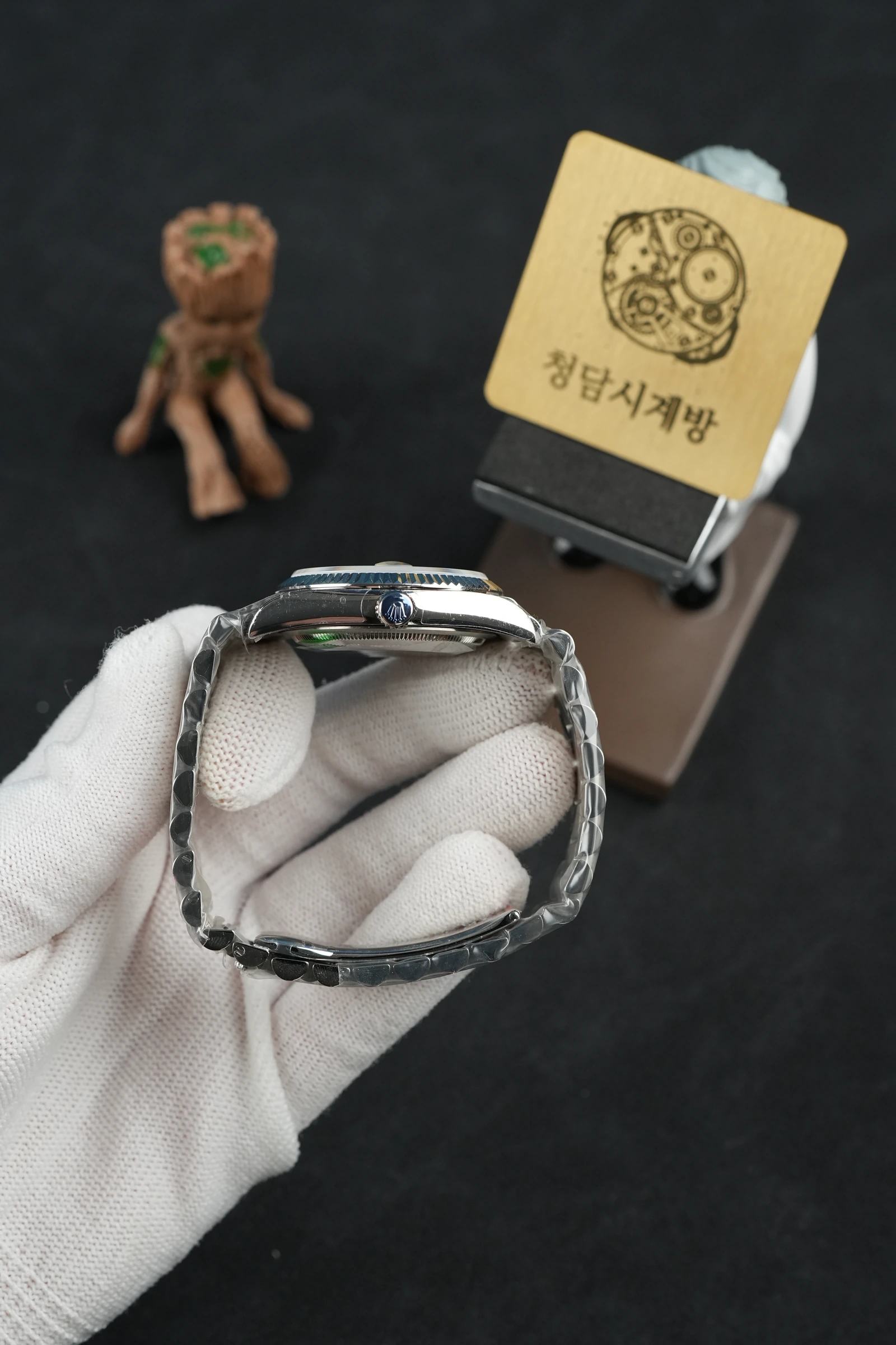 롤렉스 데이데이트 실버 10P 상세 이미지 8