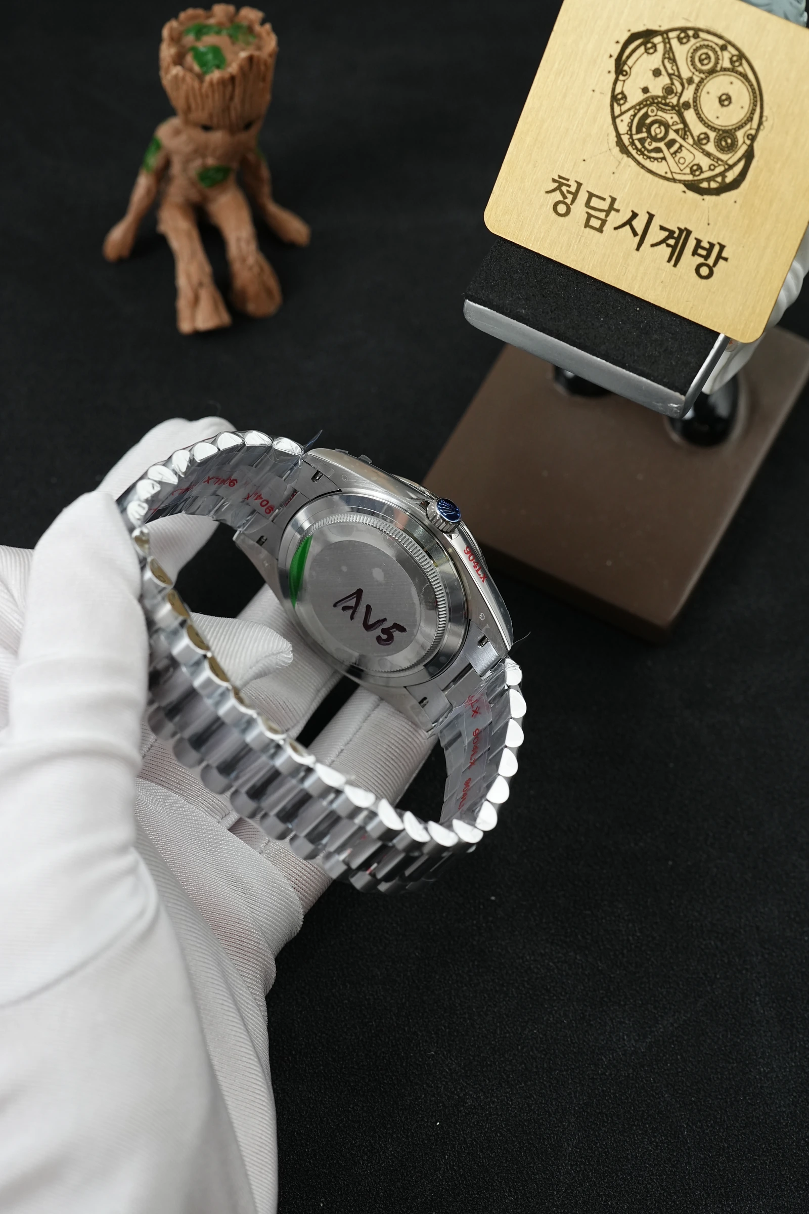 롤렉스 데이데이트 아이스블루 로만 상세 이미지 12