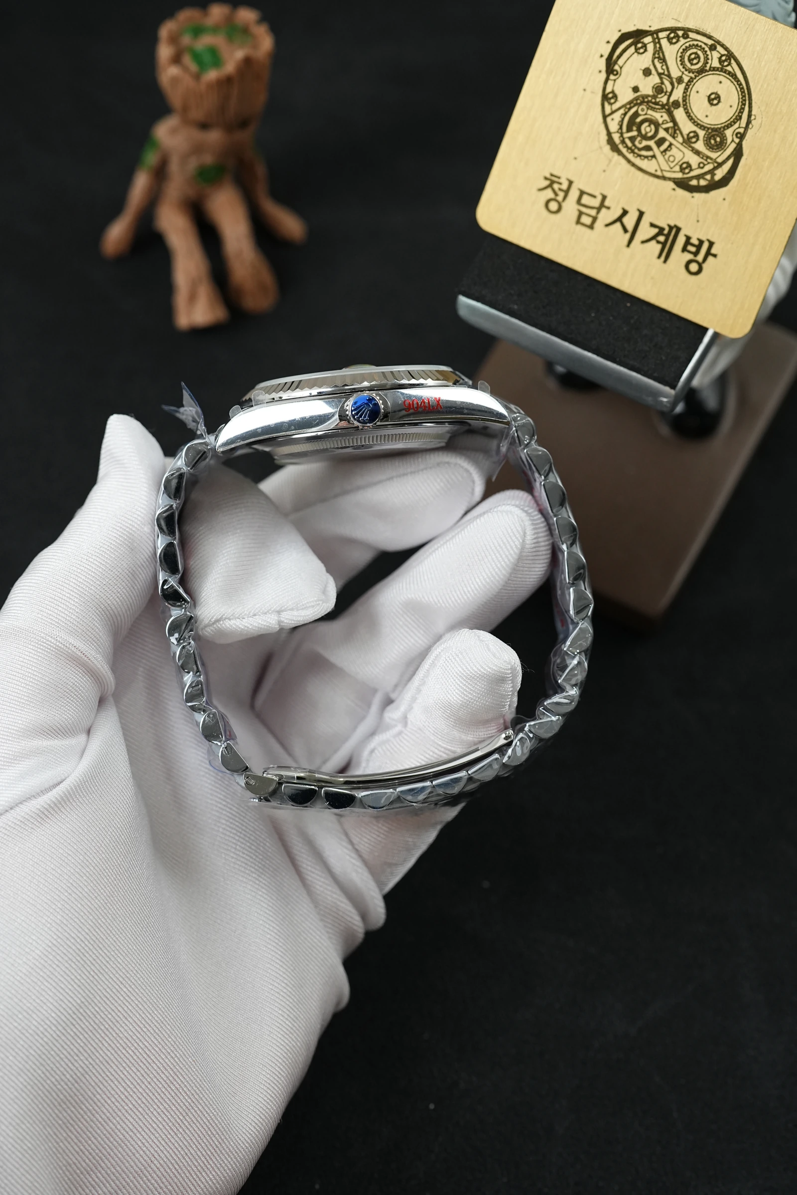 롤렉스 데이데이트 아이스블루 로만 상세 이미지 14