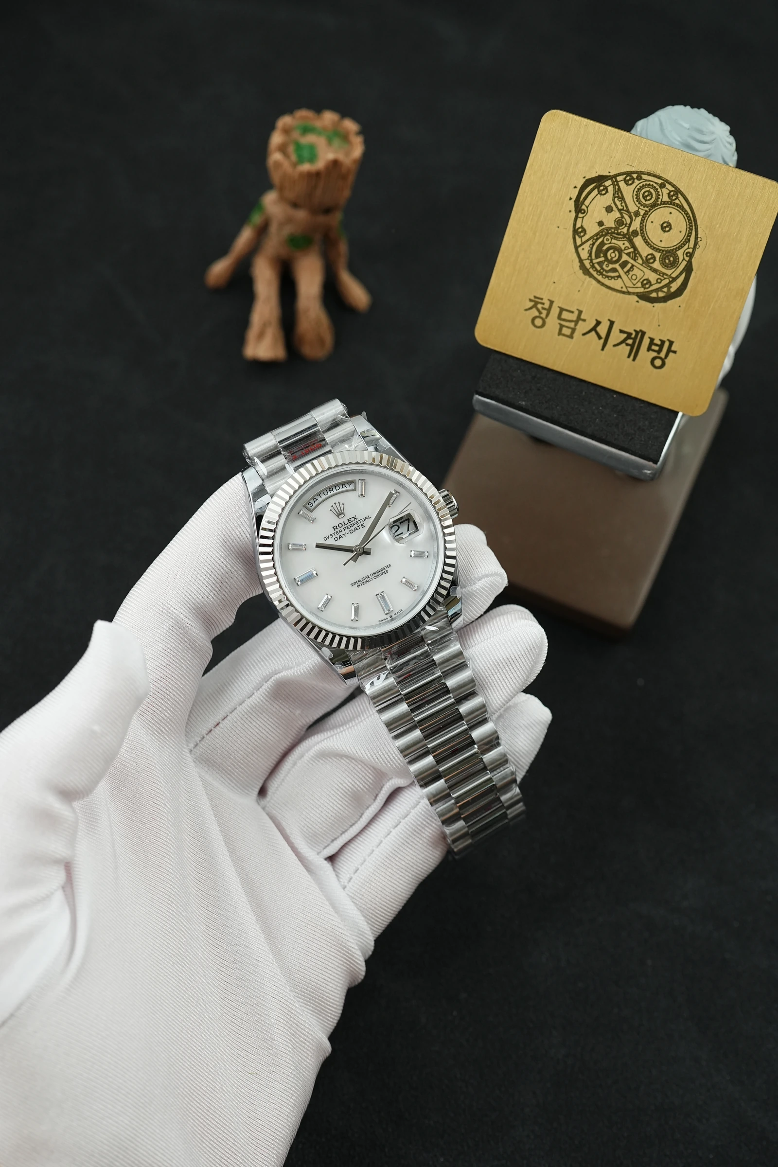 롤렉스 데이데이트 자개판 상세 이미지 4