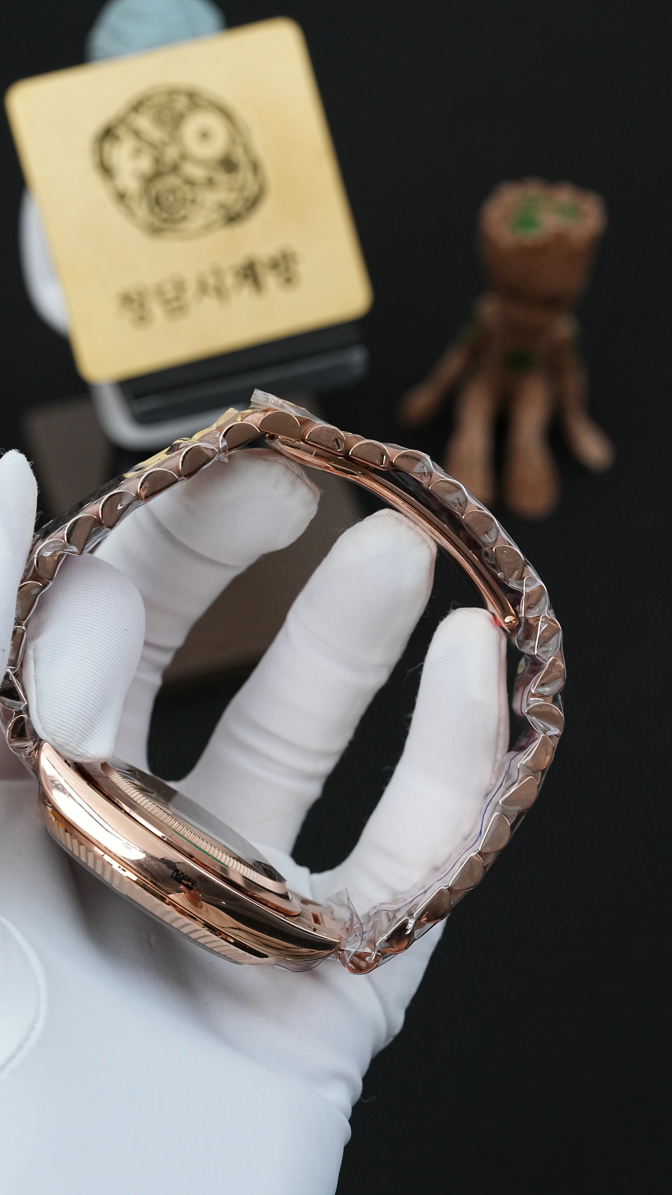롤렉스 데이데이트 초코 로만 상세 이미지 3