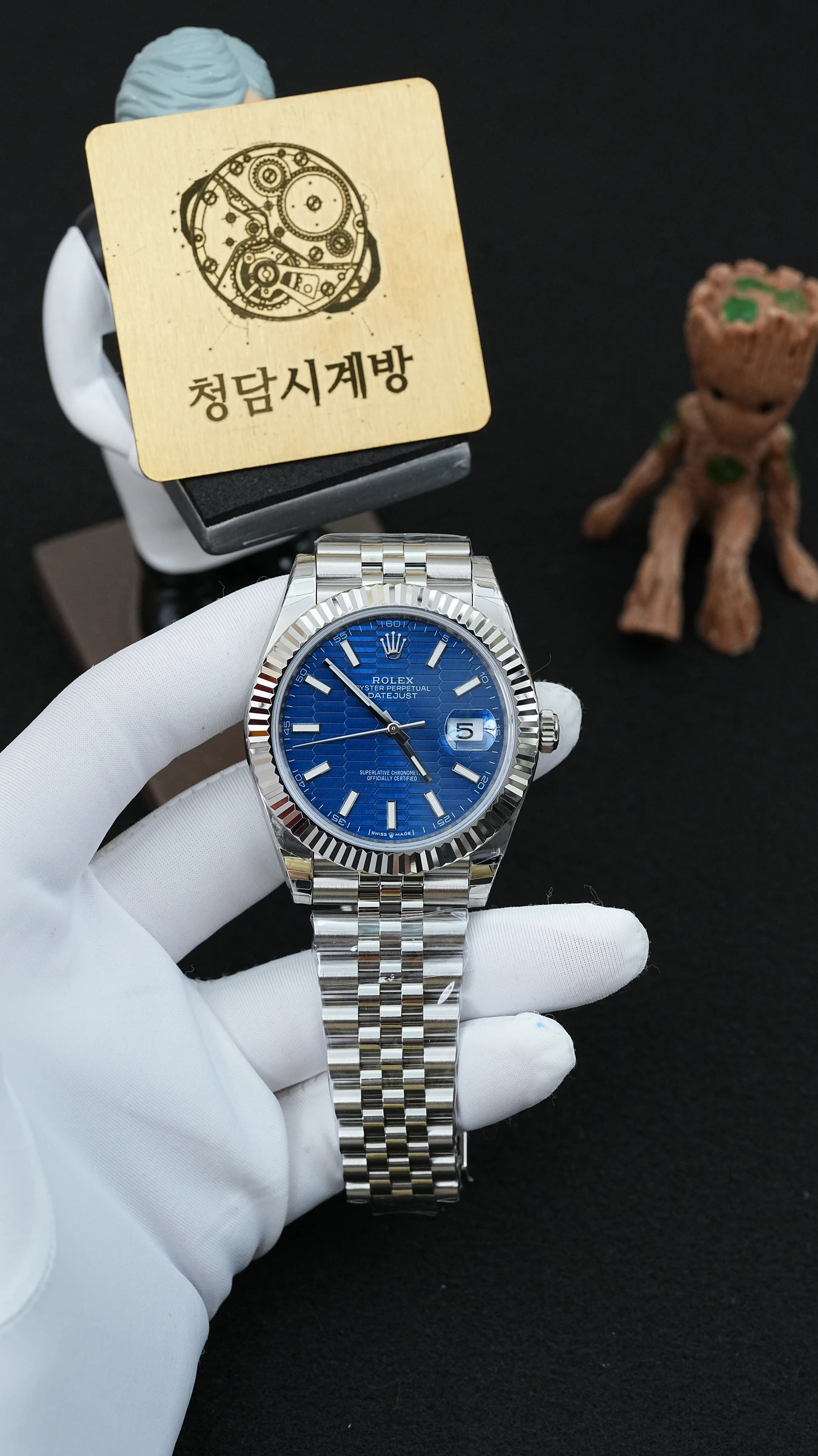 롤렉스 데이저스트 블루 모티브 상품 이미지 1