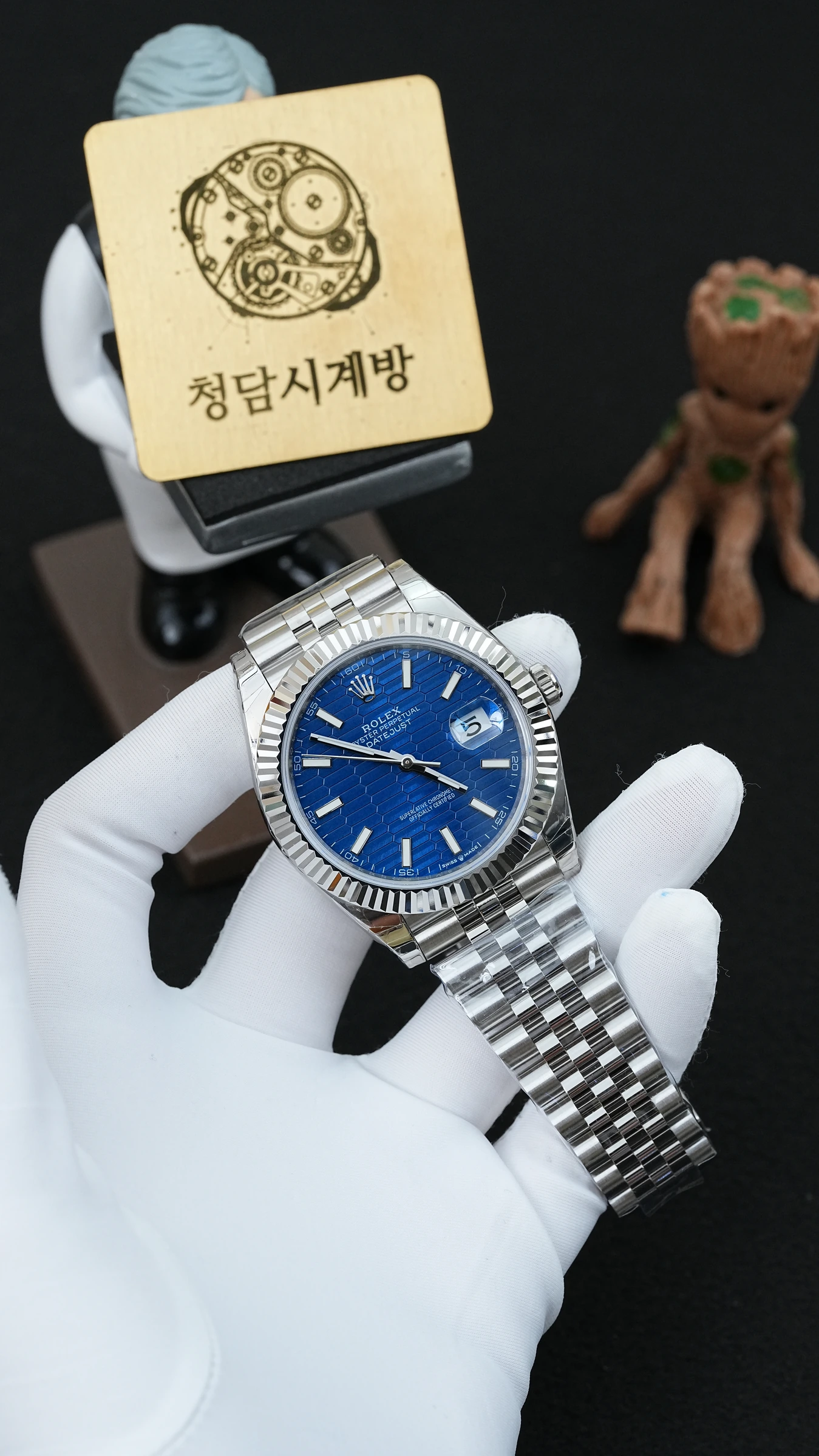 롤렉스 데이저스트 블루 모티브 상세 이미지 7