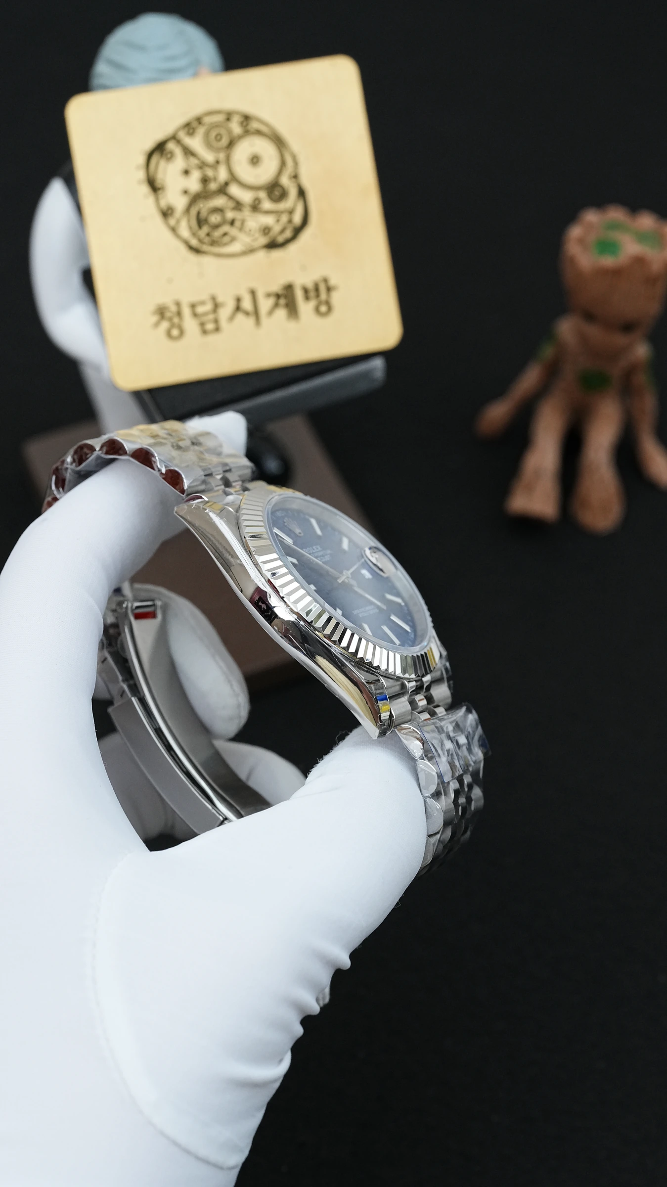 롤렉스 데이저스트 블루 모티브 상세 이미지 8