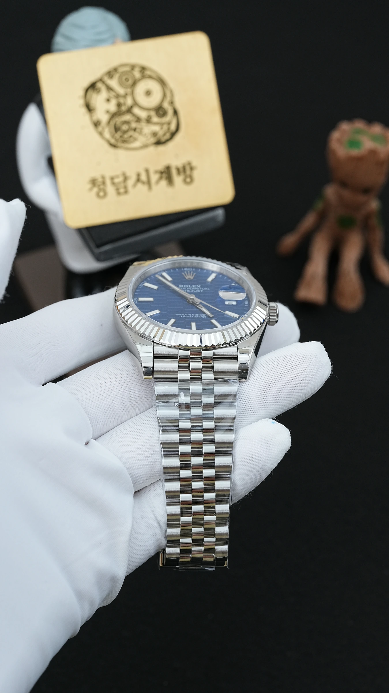롤렉스 데이저스트 블루 모티브 상세 이미지 16