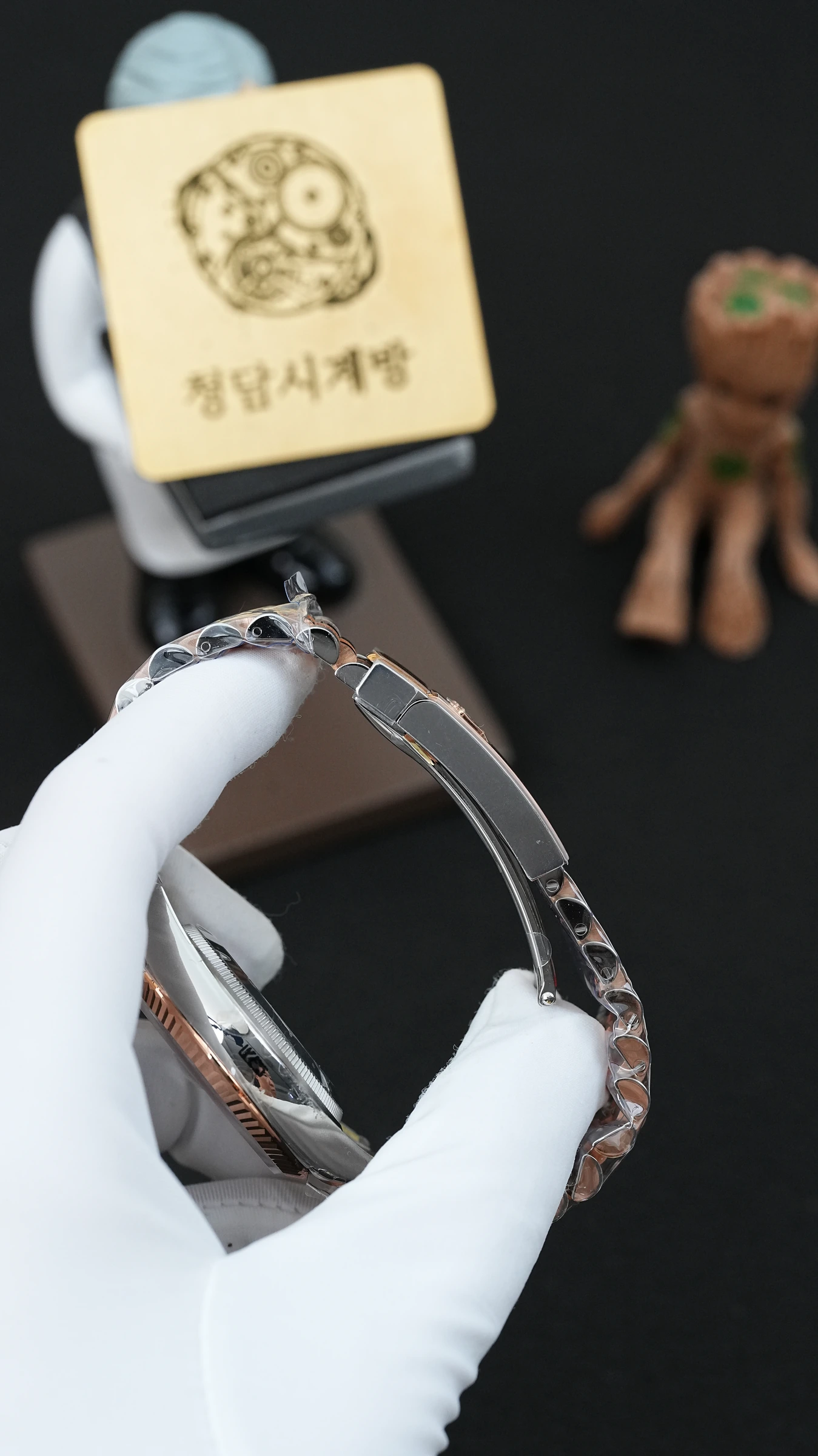 롤렉스 데이저스트 윔블던 로즈골드 콤비 상세 이미지 5