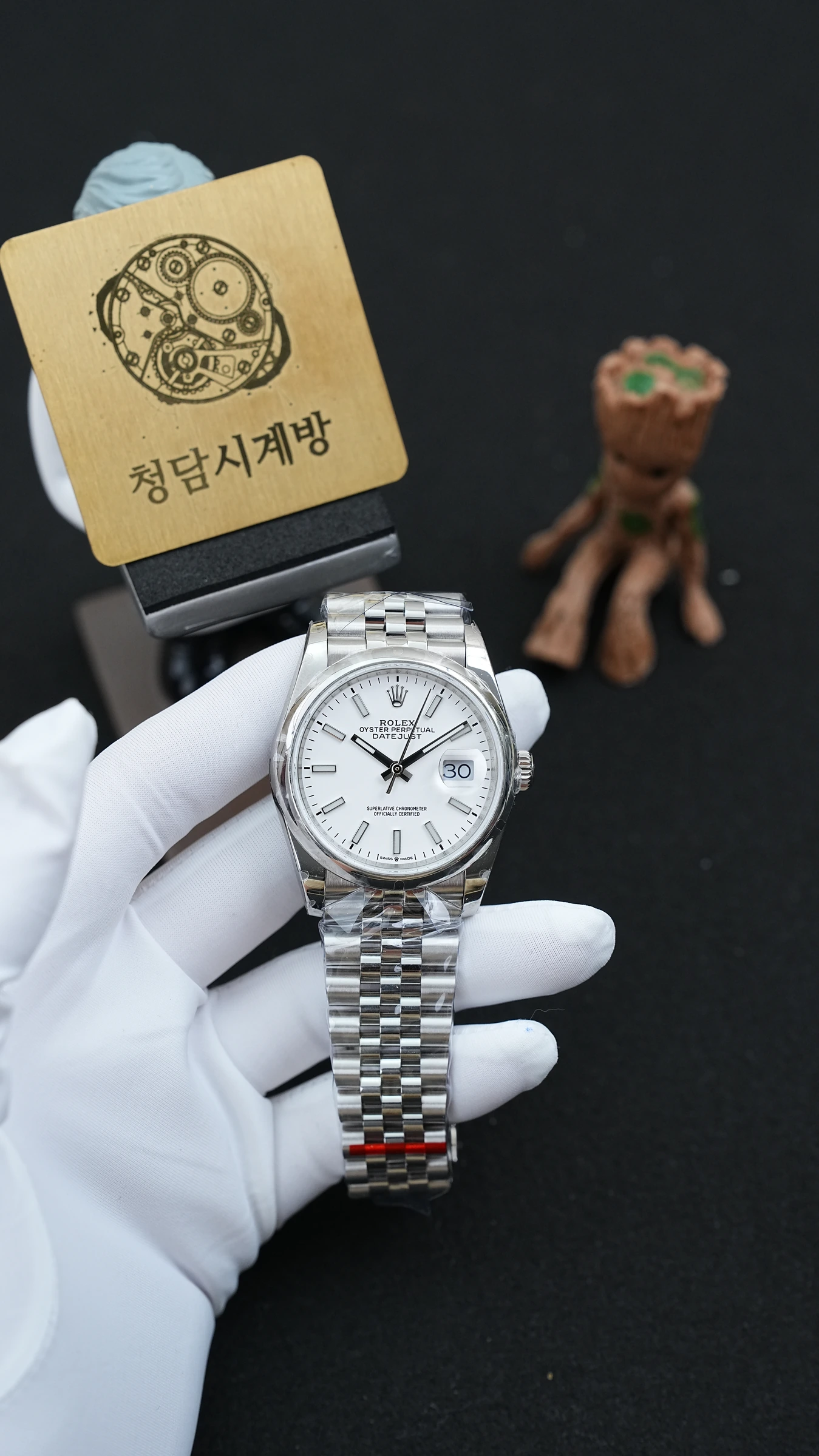 롤렉스 데이저스트 화이트 돔베젤 상품 이미지 1