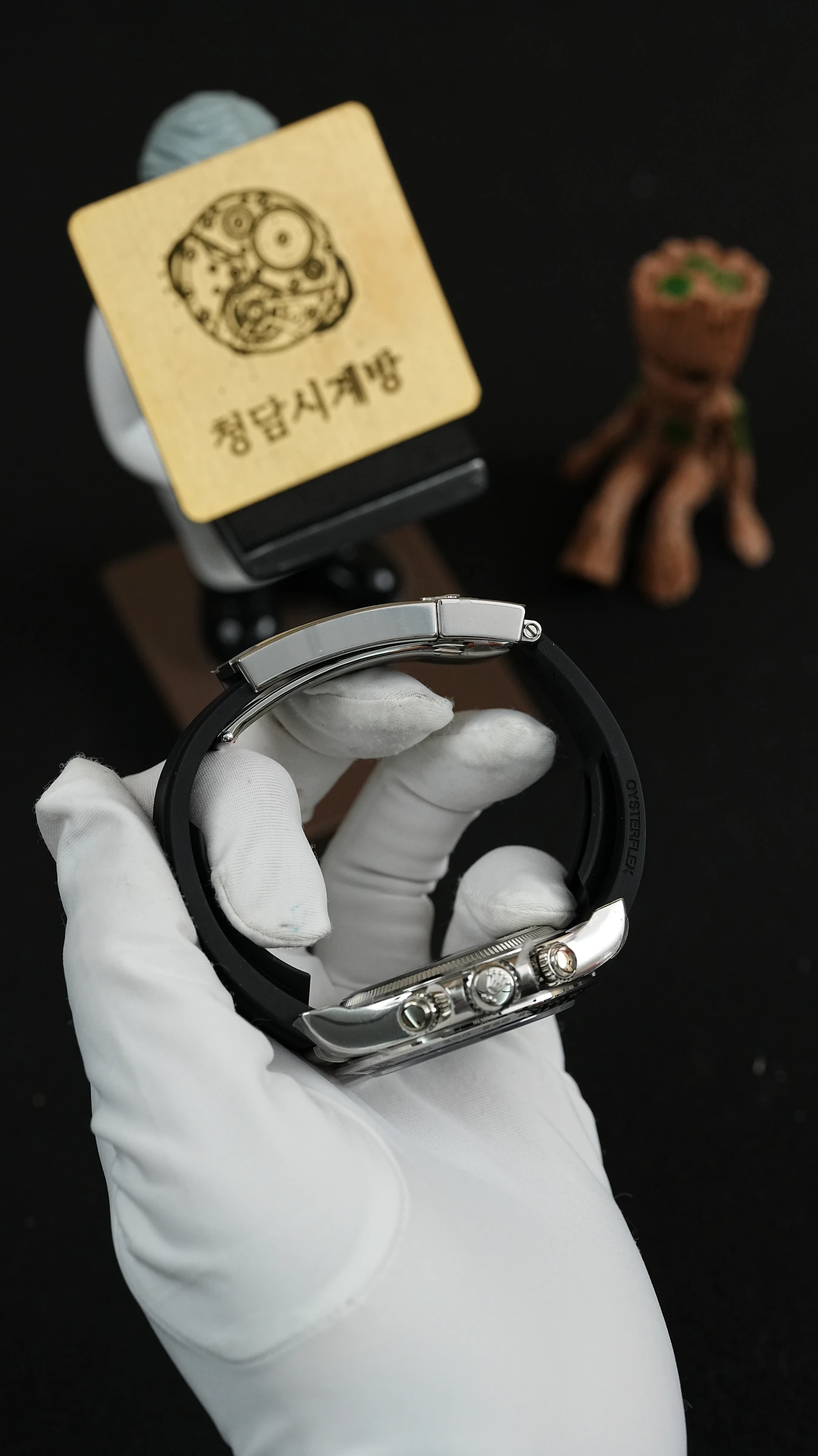 롤렉스 데이토나 그레이 러버 상세 이미지 3