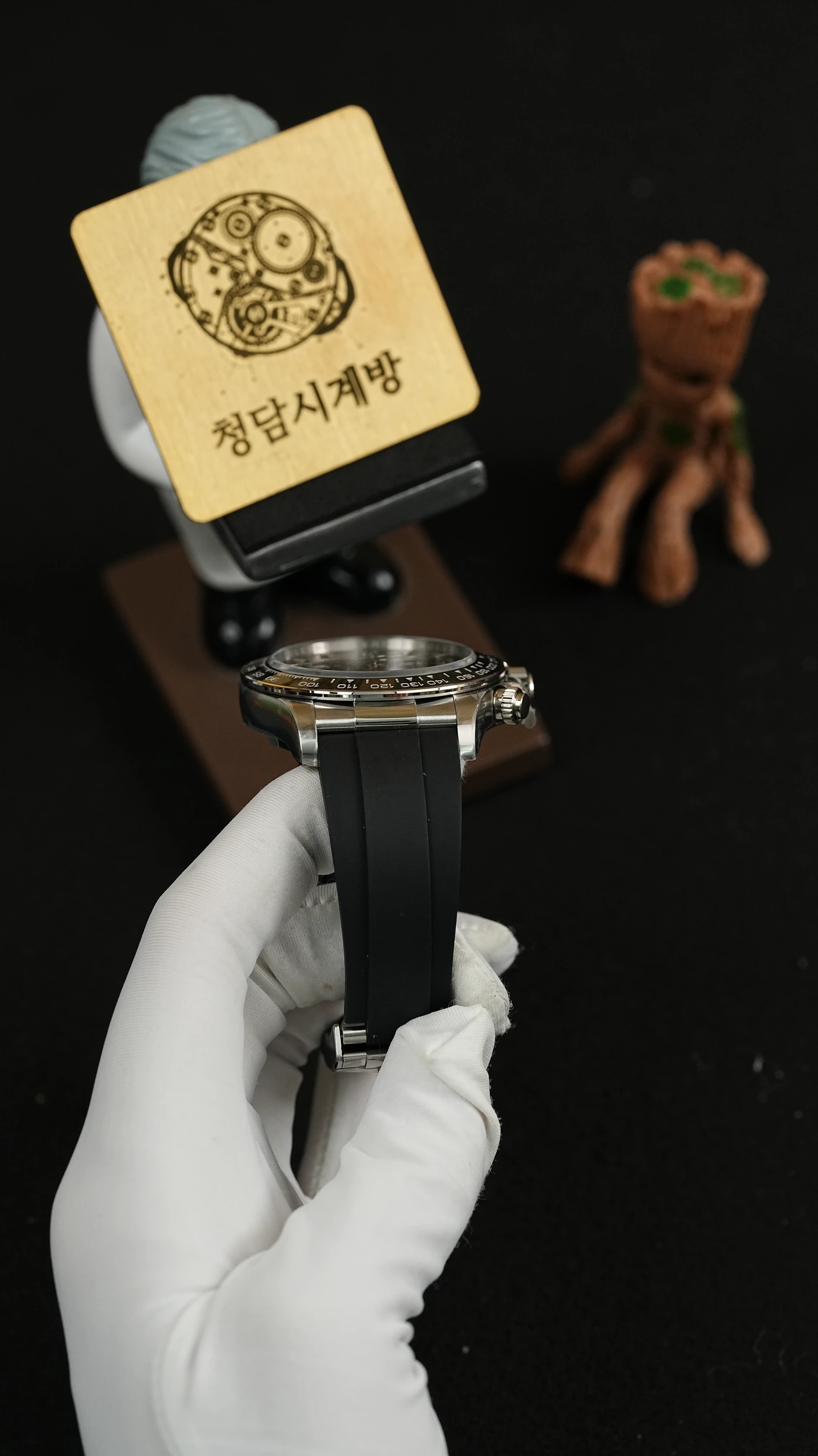 롤렉스 데이토나 그레이 러버 상세 이미지 8