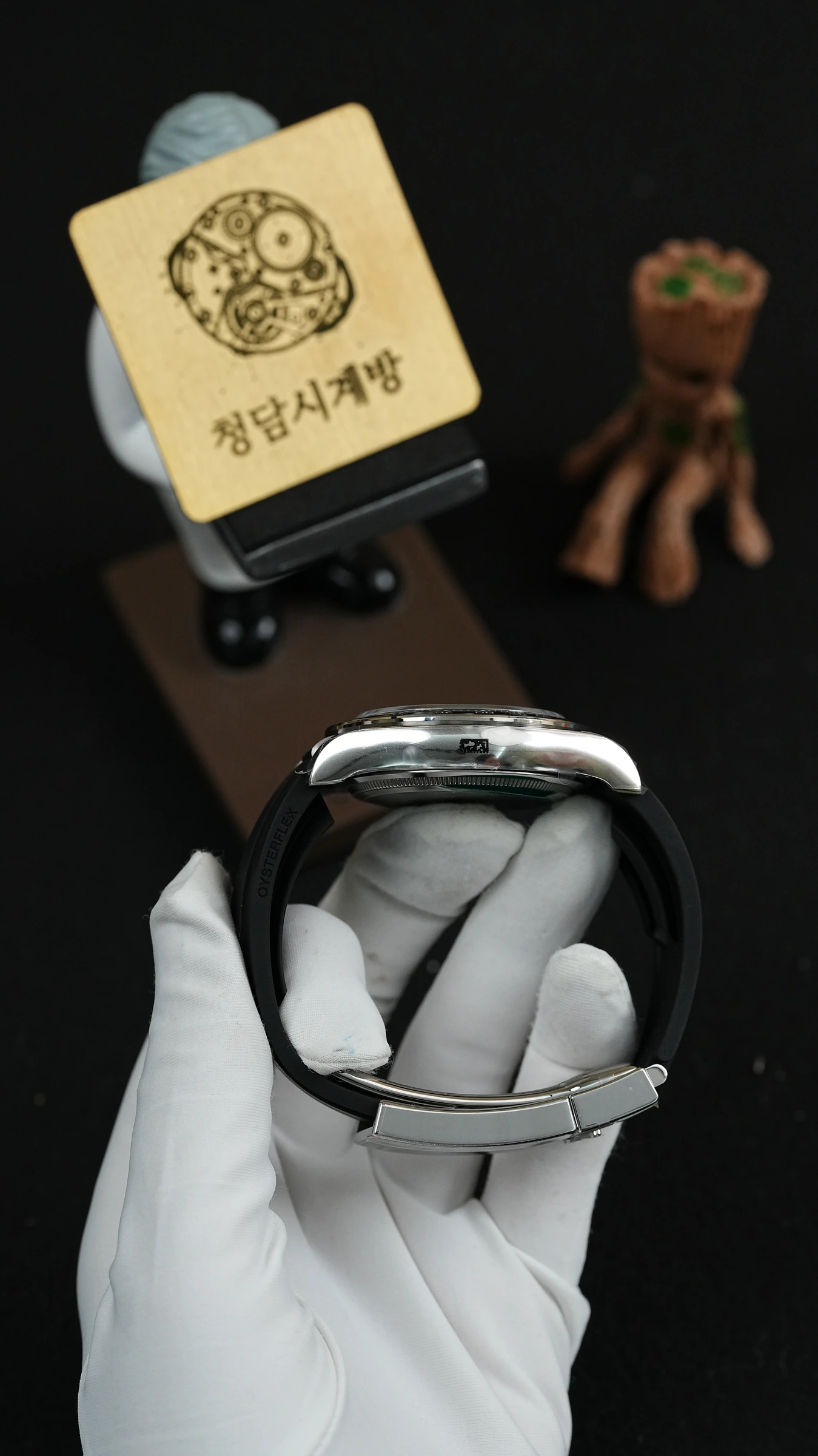 롤렉스 데이토나 그레이 러버 상세 이미지 14