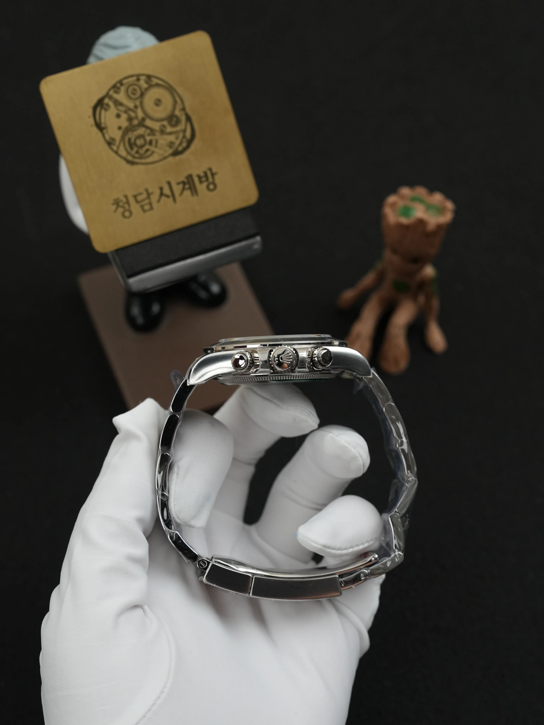 롤렉스 데이토나 화이트골드 고스트 다이얼 상세 이미지 8