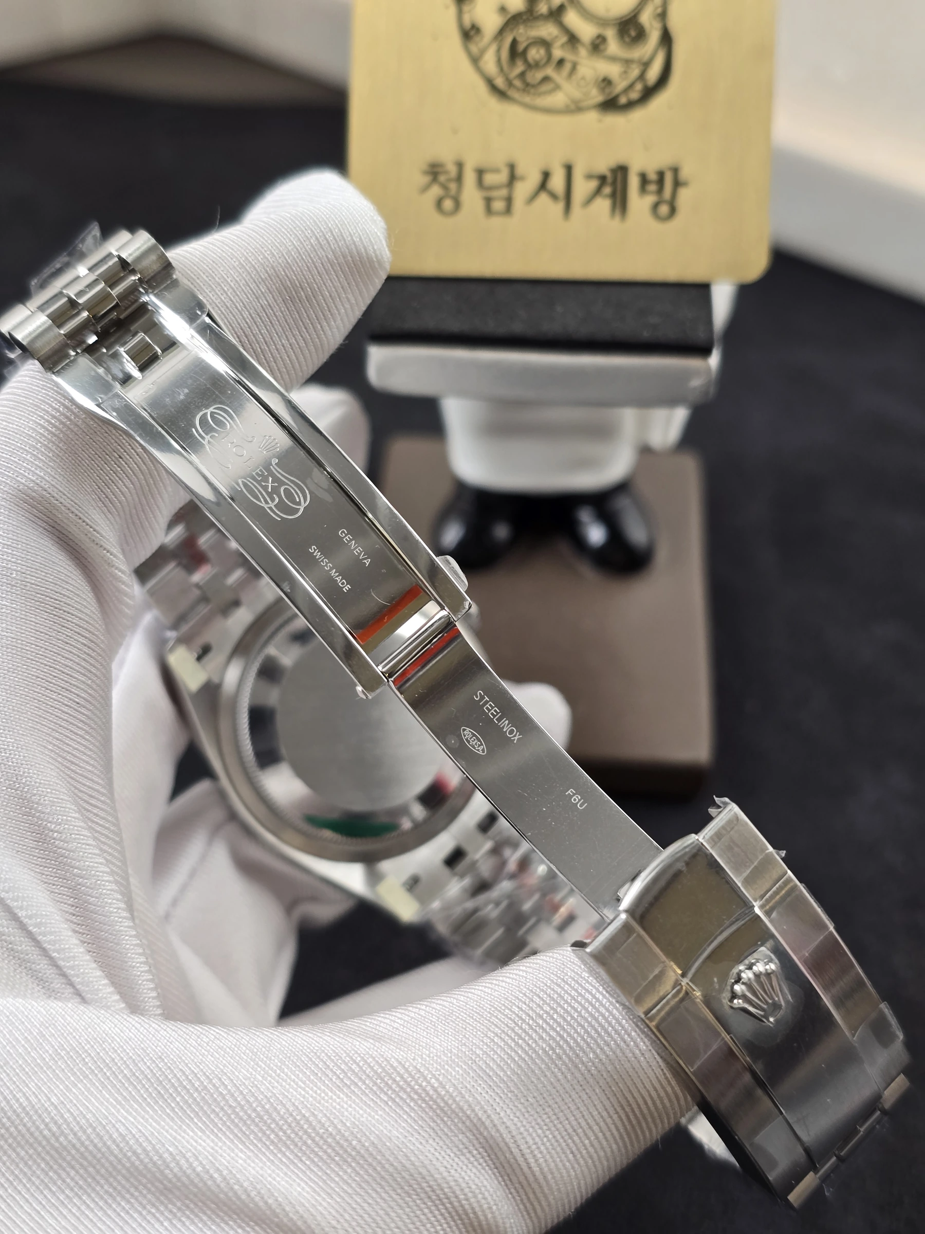 롤렉스 데이저스트 다크 그레이 스틸 쥬빌레 상세 이미지 6