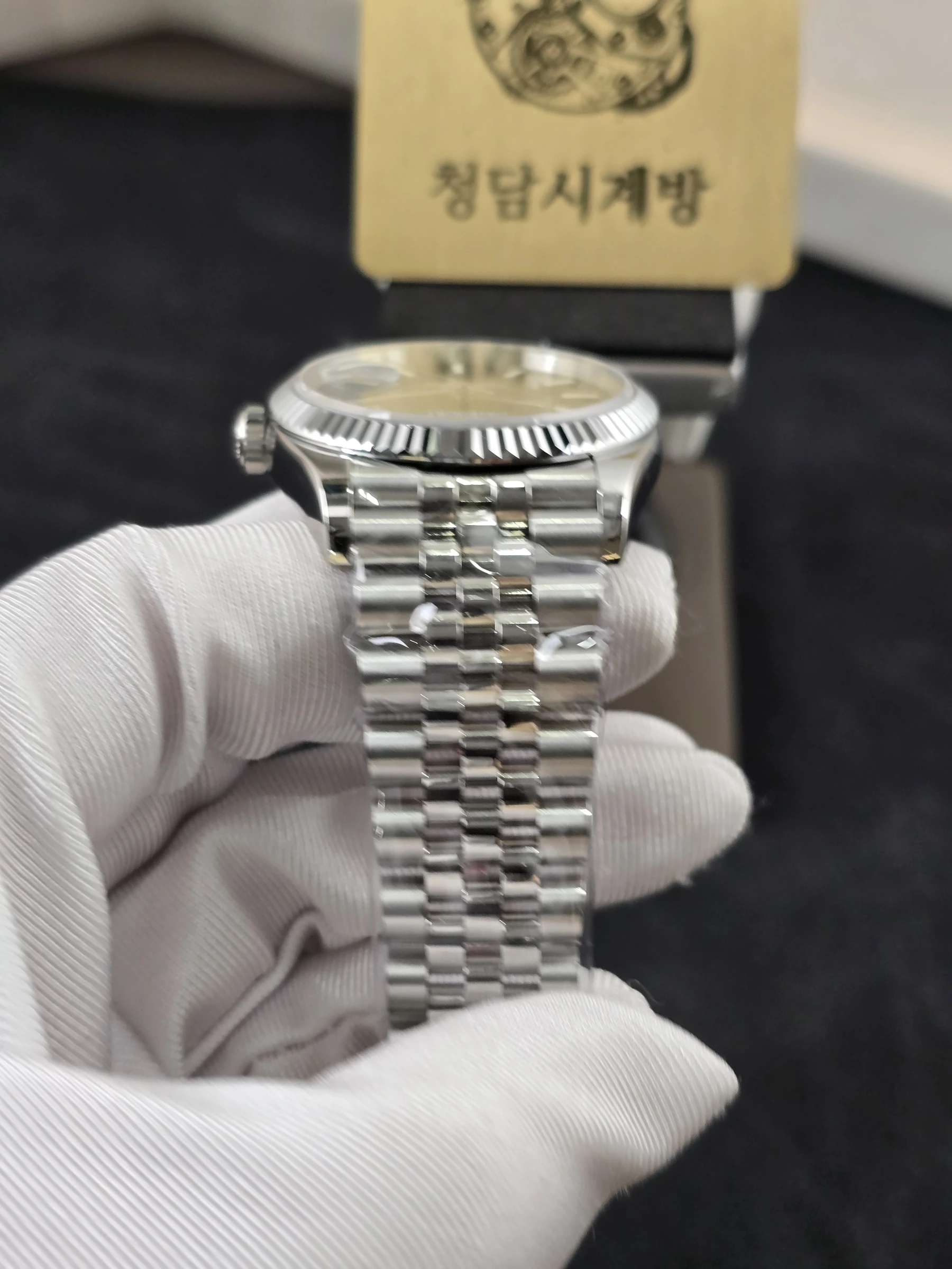 롤렉스 데이저스트 다크 그레이 스틸 쥬빌레 상세 이미지 8