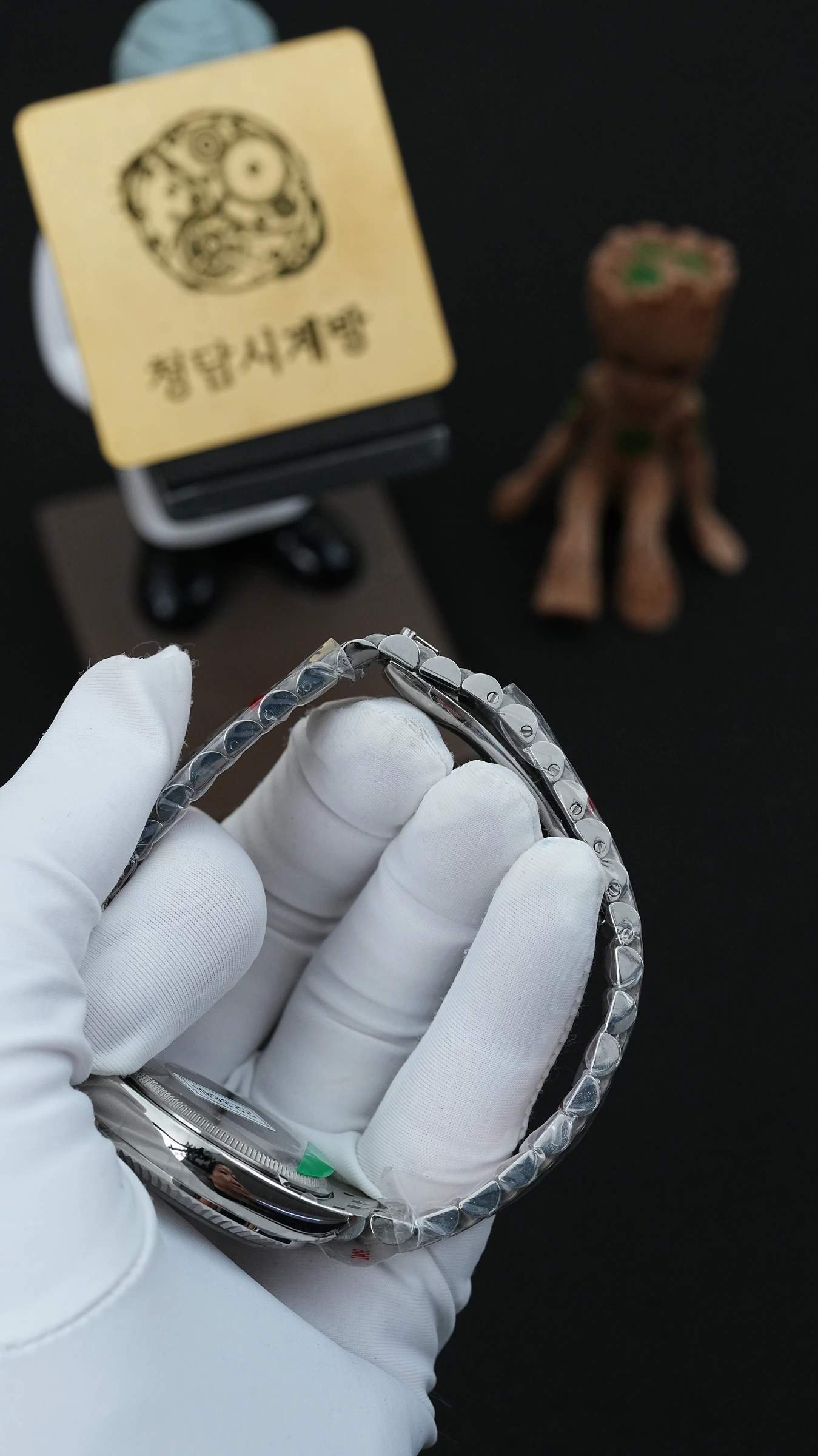 롤렉스 데이저스트 실버 텍스처 스틸 상세 이미지 6