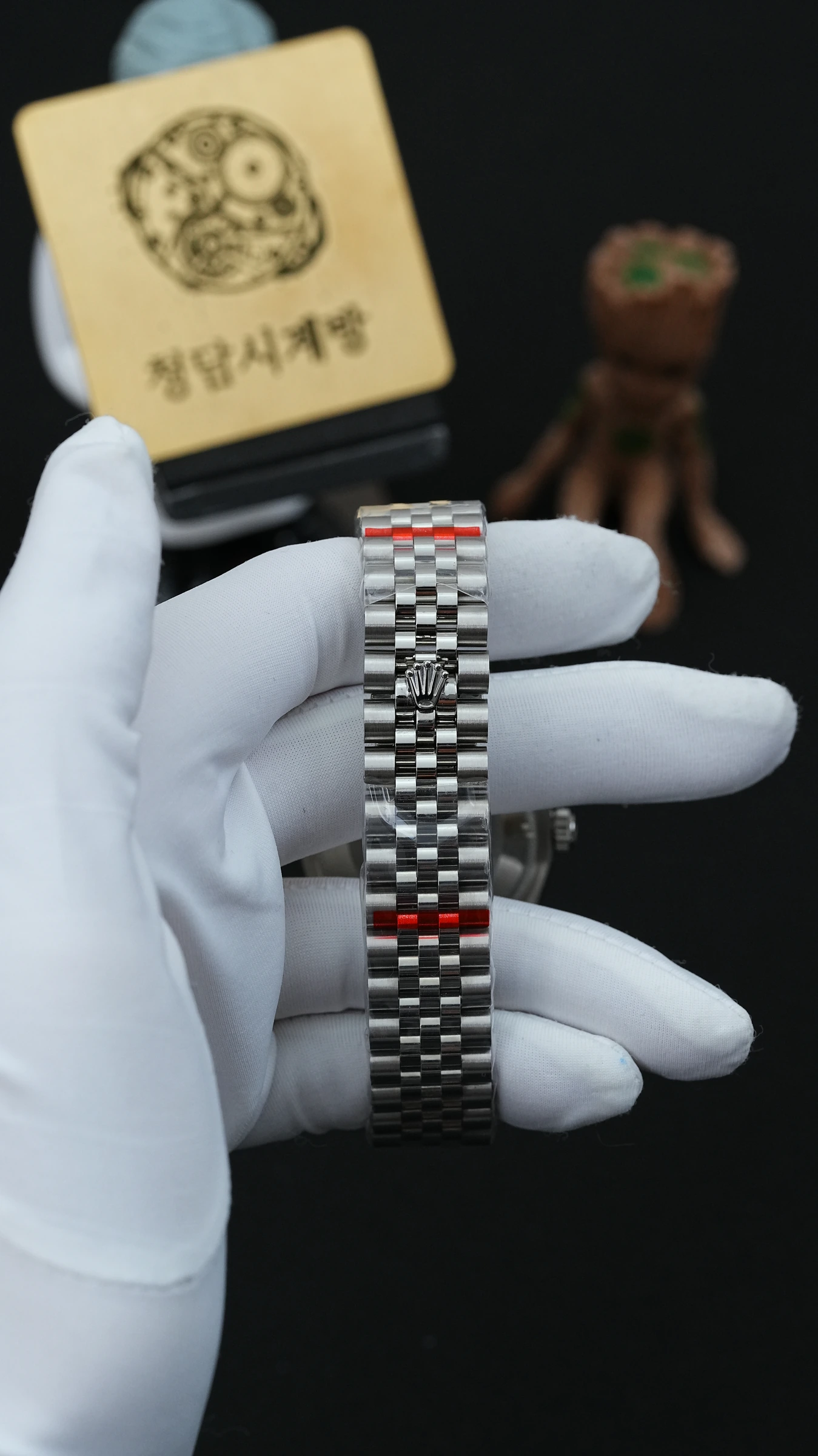 롤렉스 데이저스트 실버 텍스처 스틸 상세 이미지 16