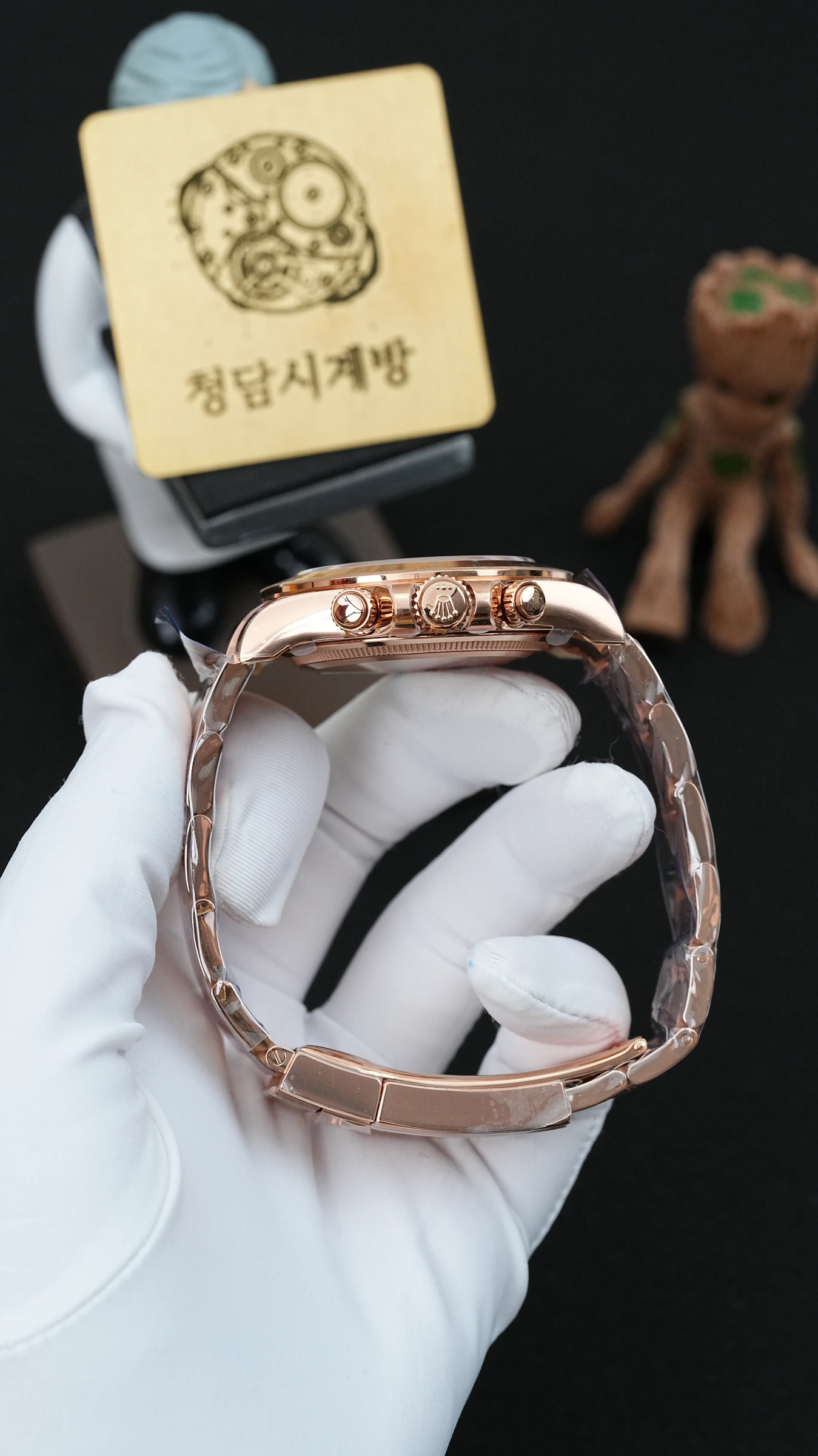 롤렉스 데이토나 역팬더 로즈골드 금통 상세 이미지 3