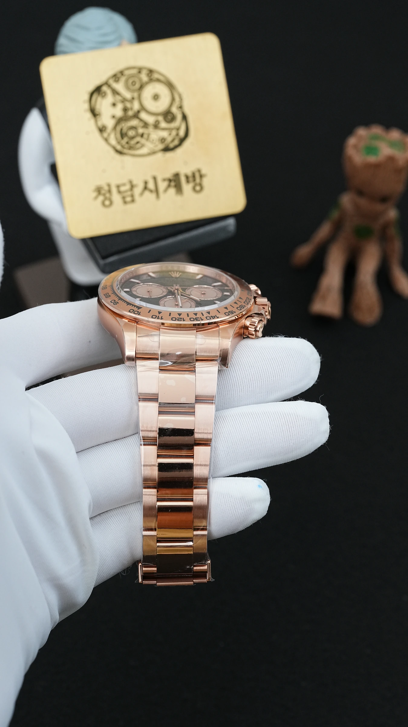 롤렉스 데이토나 역팬더 로즈골드 금통 상세 이미지 9