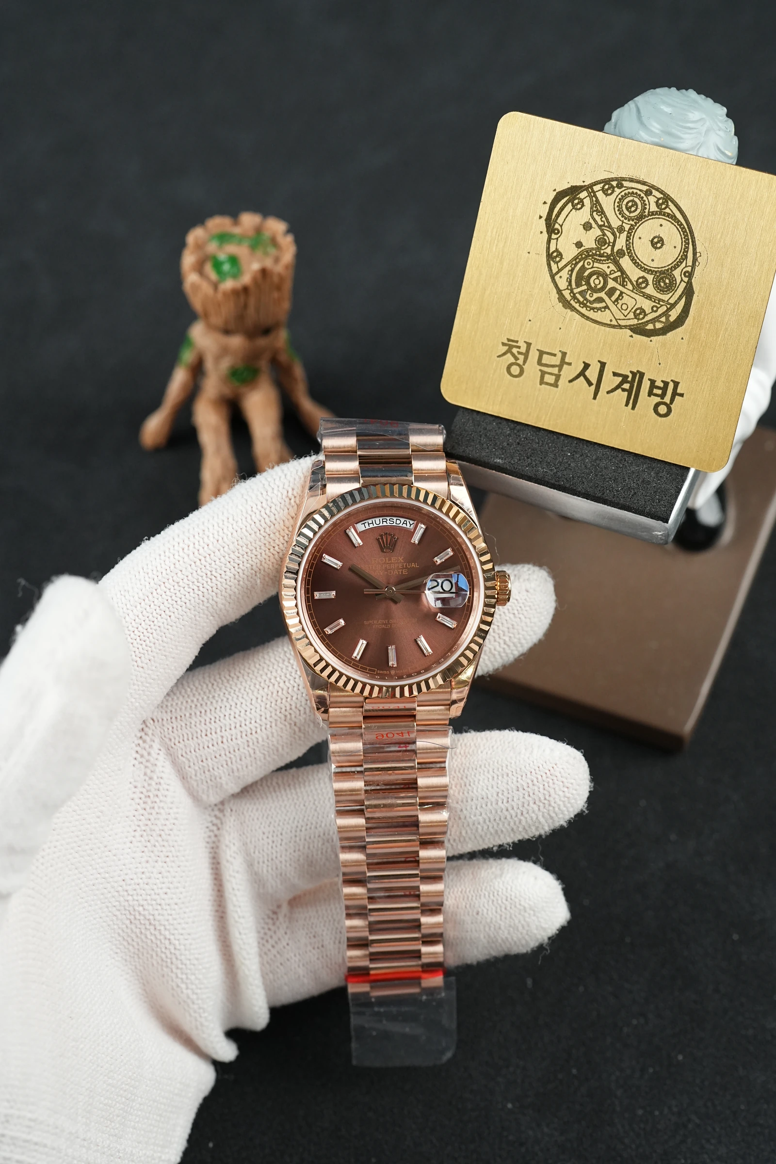 롤렉스 데이데이트 아이젠키젤 10P 로즈골드 상품 이미지 1