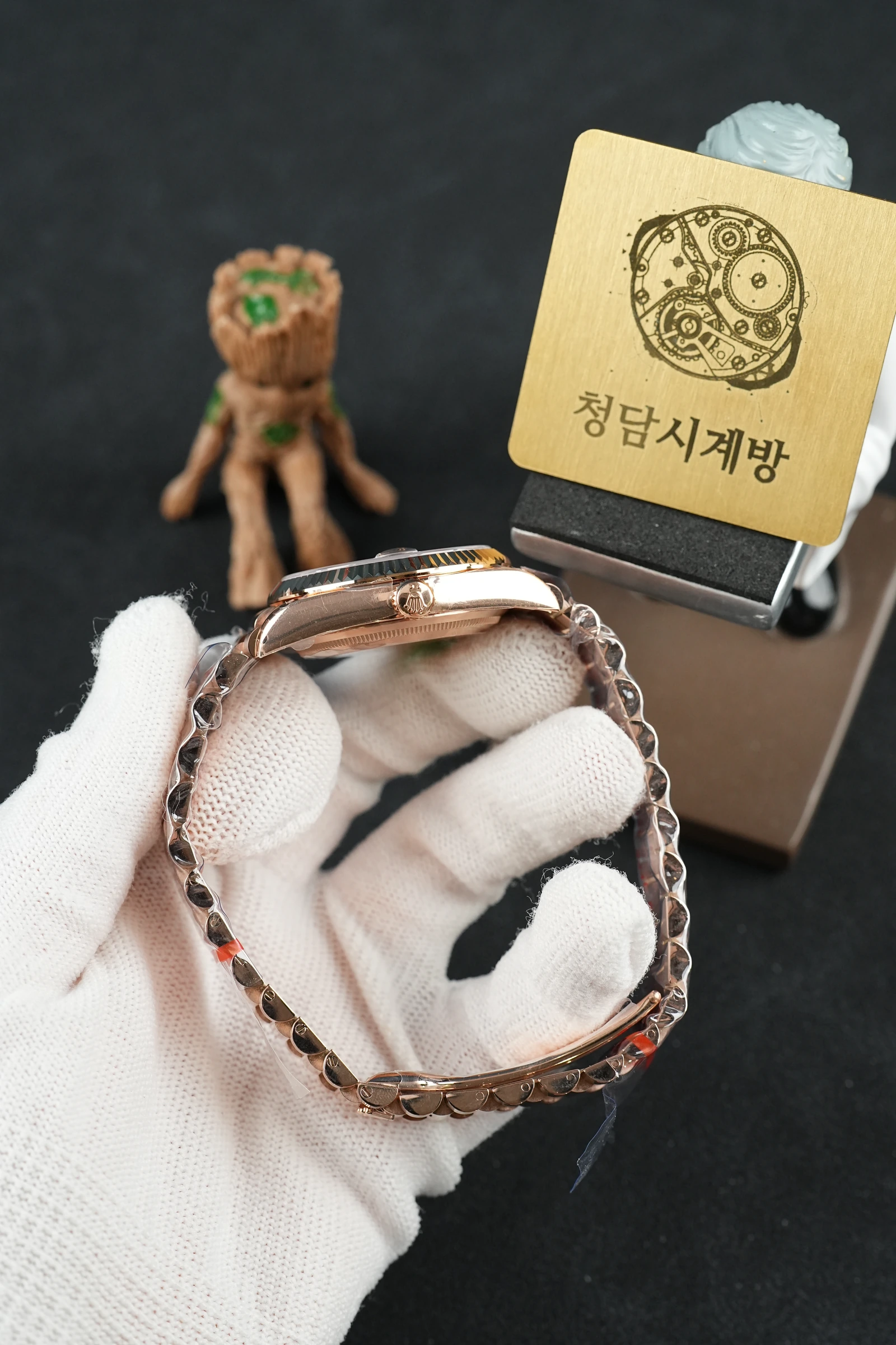 롤렉스 데이데이트 아이젠키젤 10P 로즈골드 상세 이미지 13