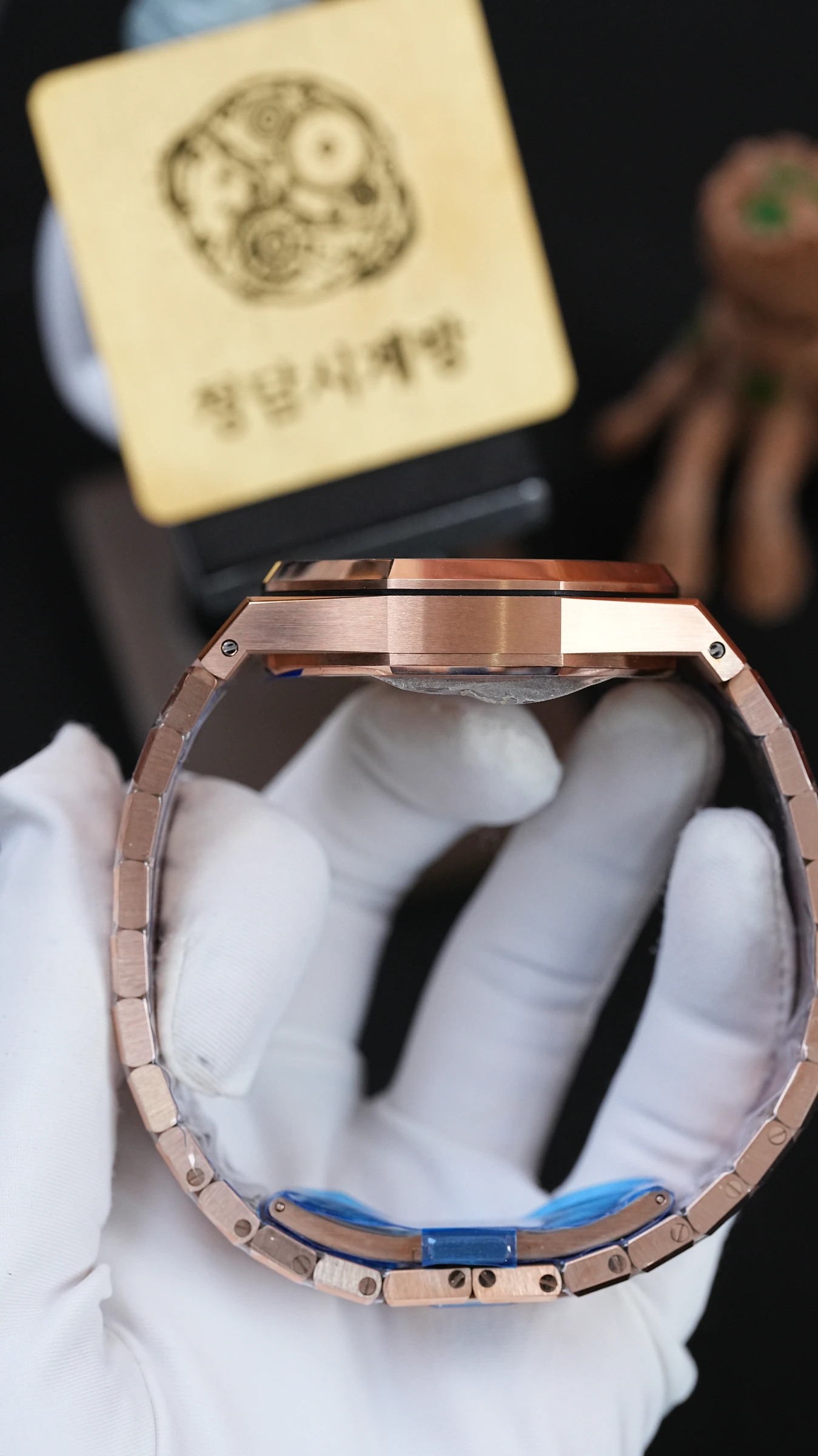오데마피게 로얄오크 크로노그래프 26331OR 블랙 로즈골드 상세 이미지 4