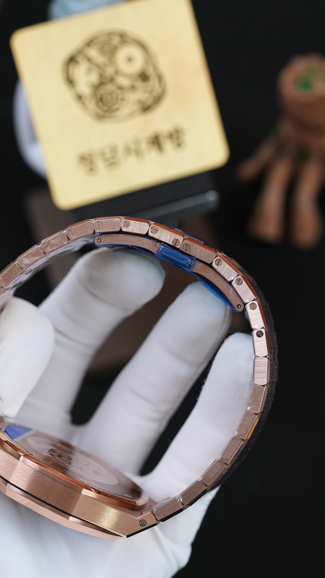 오데마피게 로얄오크 크로노그래프 26331OR 블루 로즈골드 상세 이미지 13
