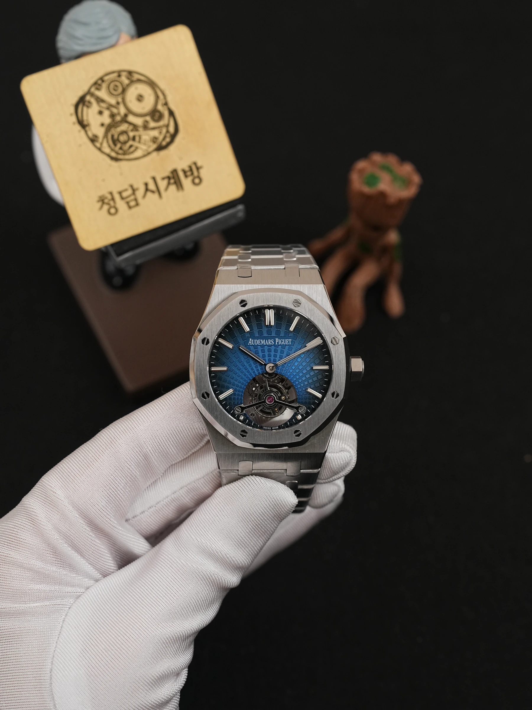 오데마피게 로얄오크 26730ST 투르비용 블루 상품 이미지 1