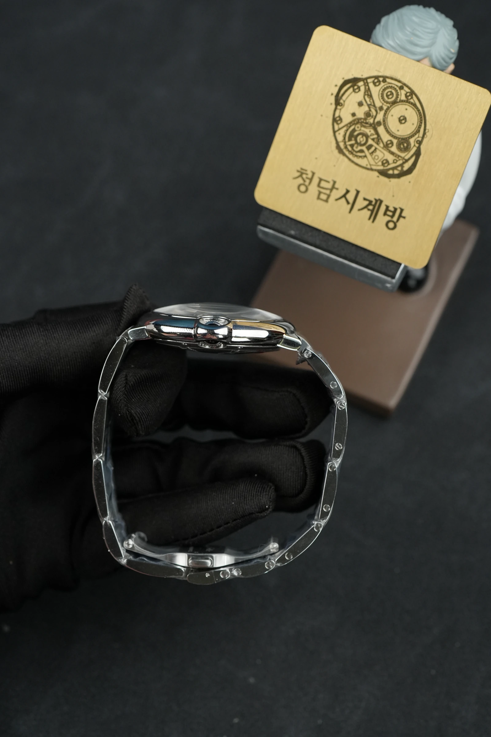 까르띠에 발롱블루 스틸 라운드데이트 상세 이미지 9