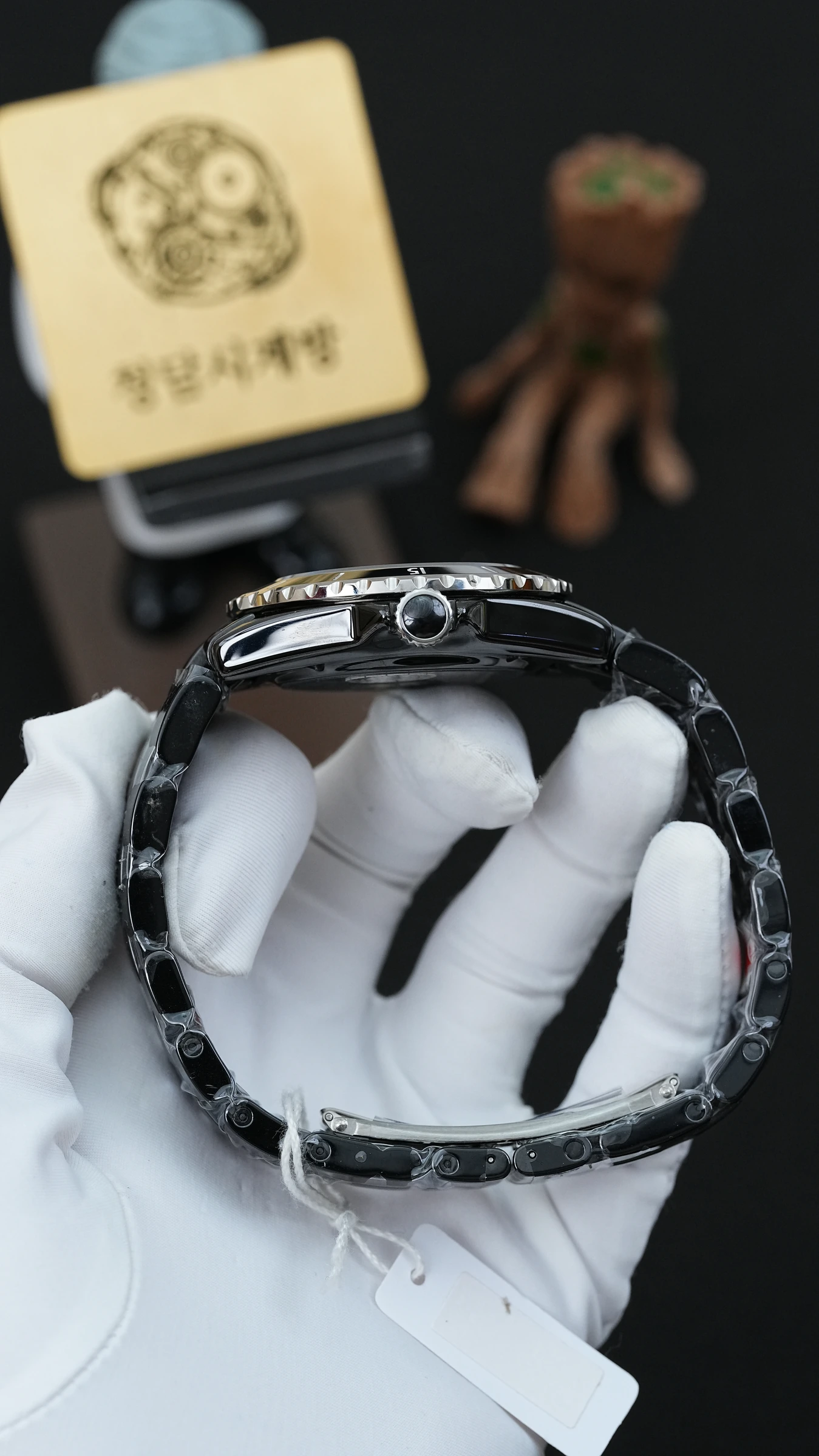 샤넬 J12 블랙 아라비아 투명백 상세 이미지 13