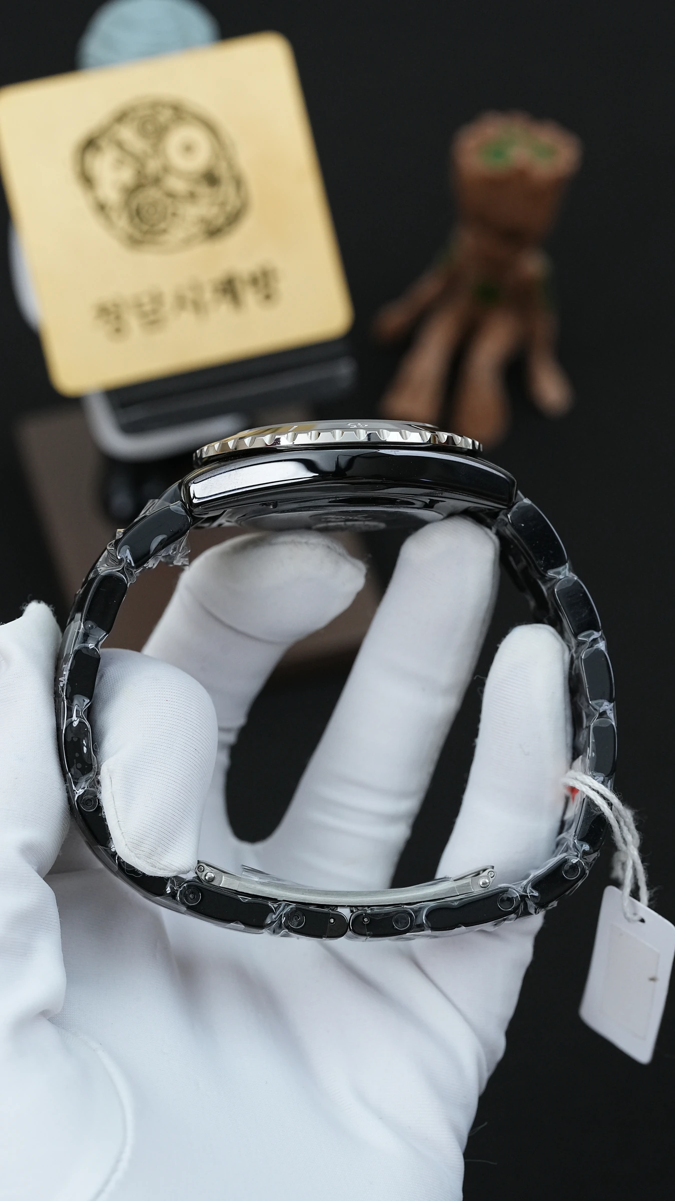 샤넬 J12 블랙 아라비아 투명백 상세 이미지 18