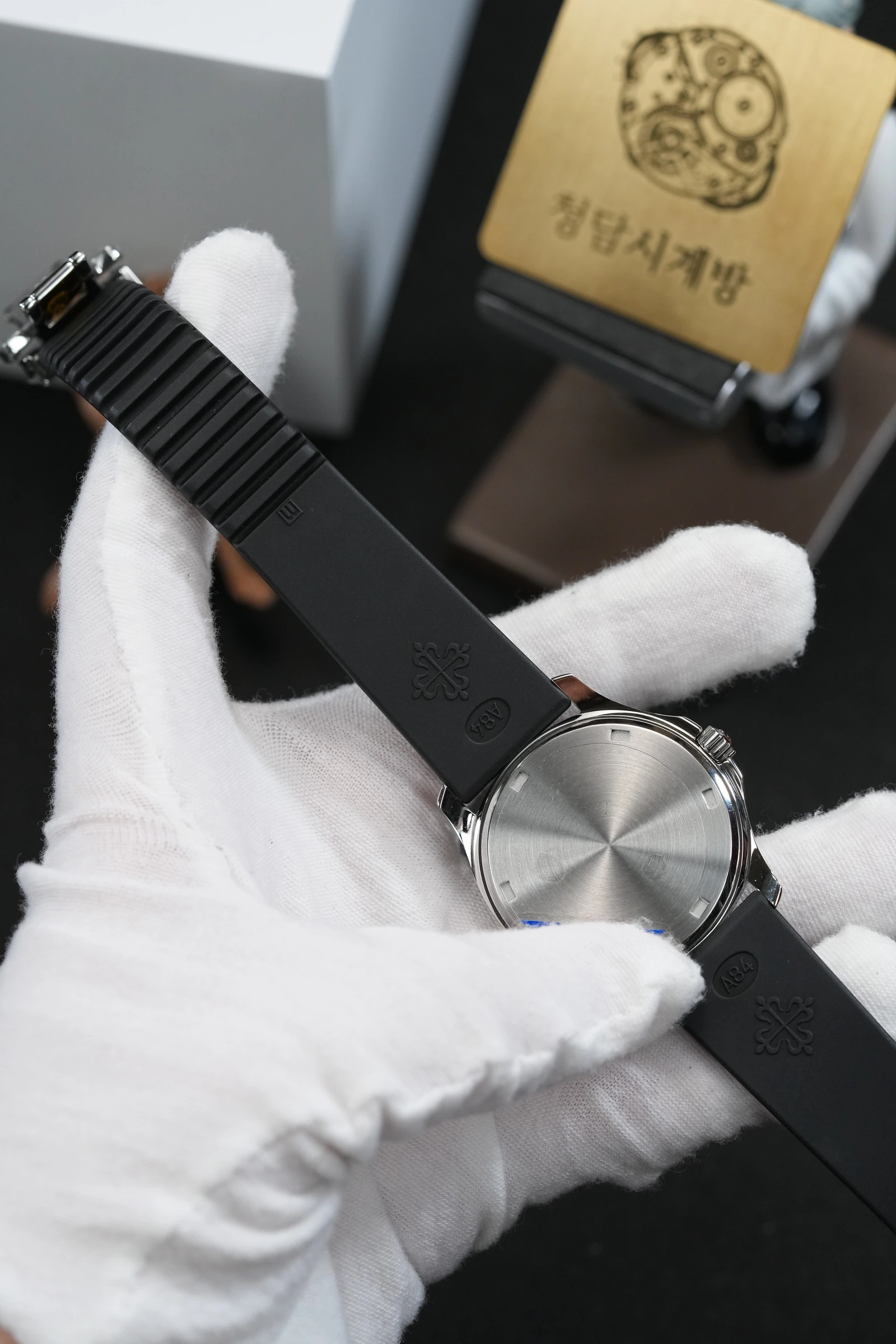 파텍필립 아쿠아넛 5267/200A-001 루체 블랙 상세 이미지 4
