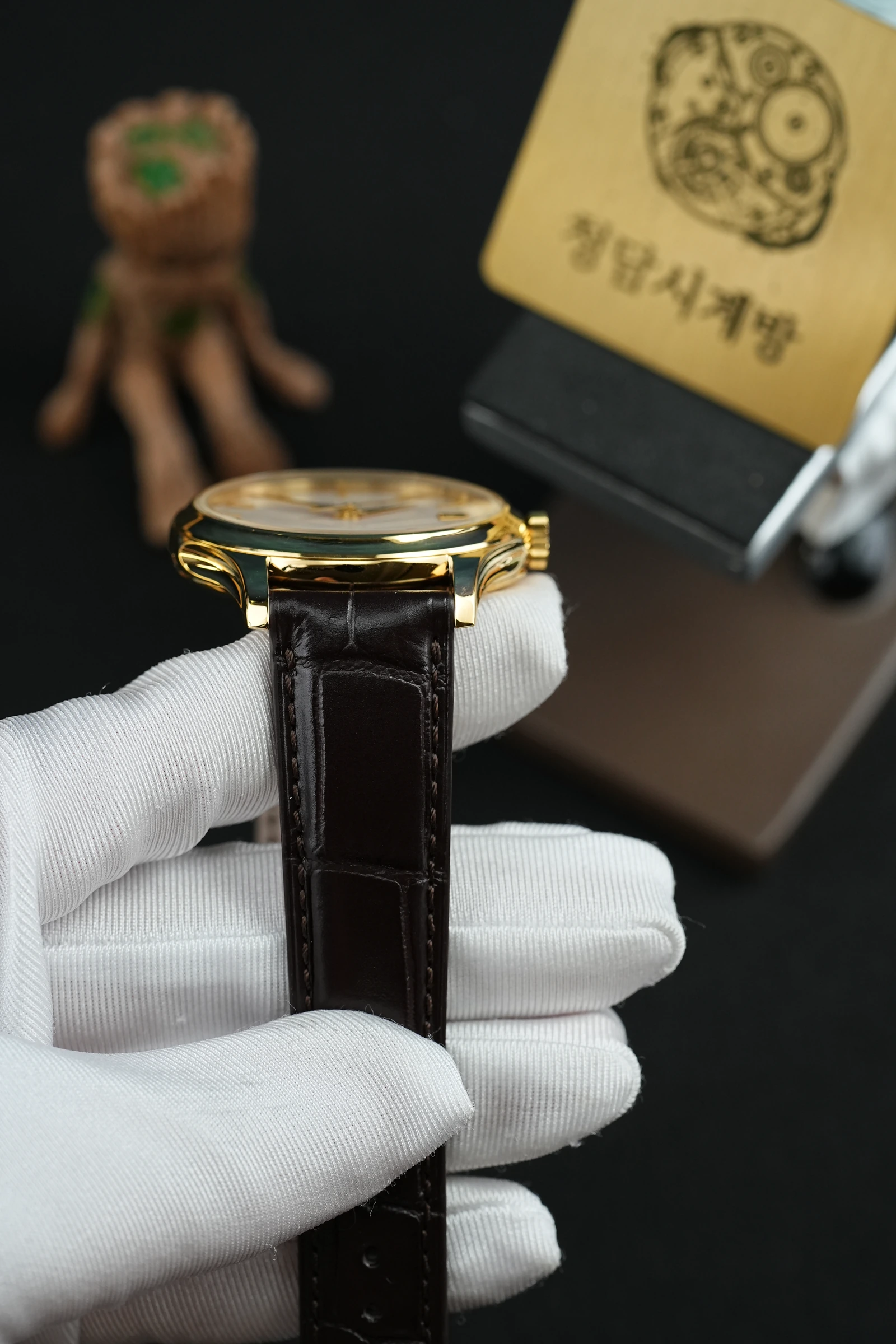 파텍필립 칼라트라바 5227J-001 크림 옐로우골드 상세 이미지 15