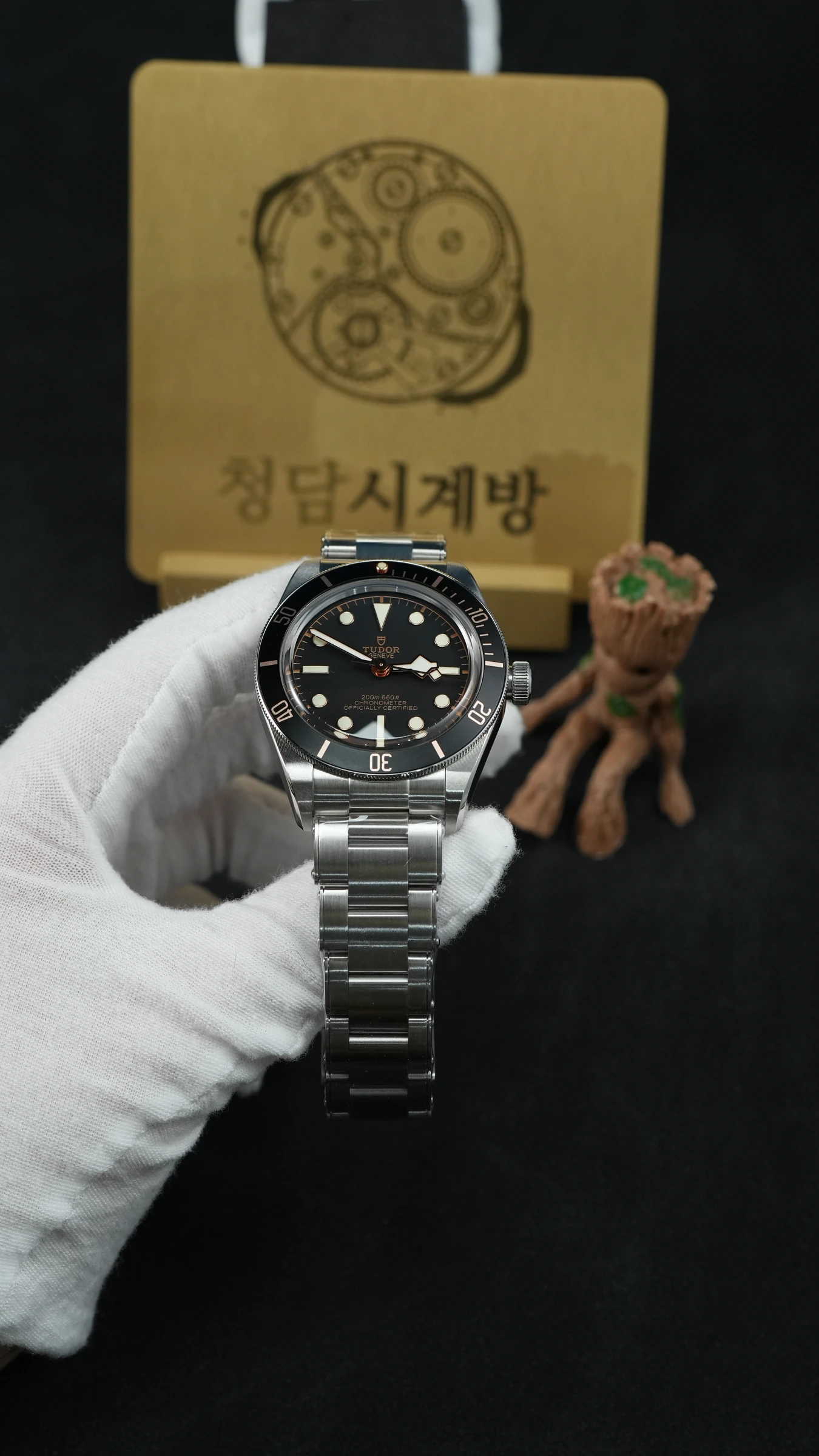튜더 블랙베이 블랙 레드 삼각베젤 상세 이미지 10