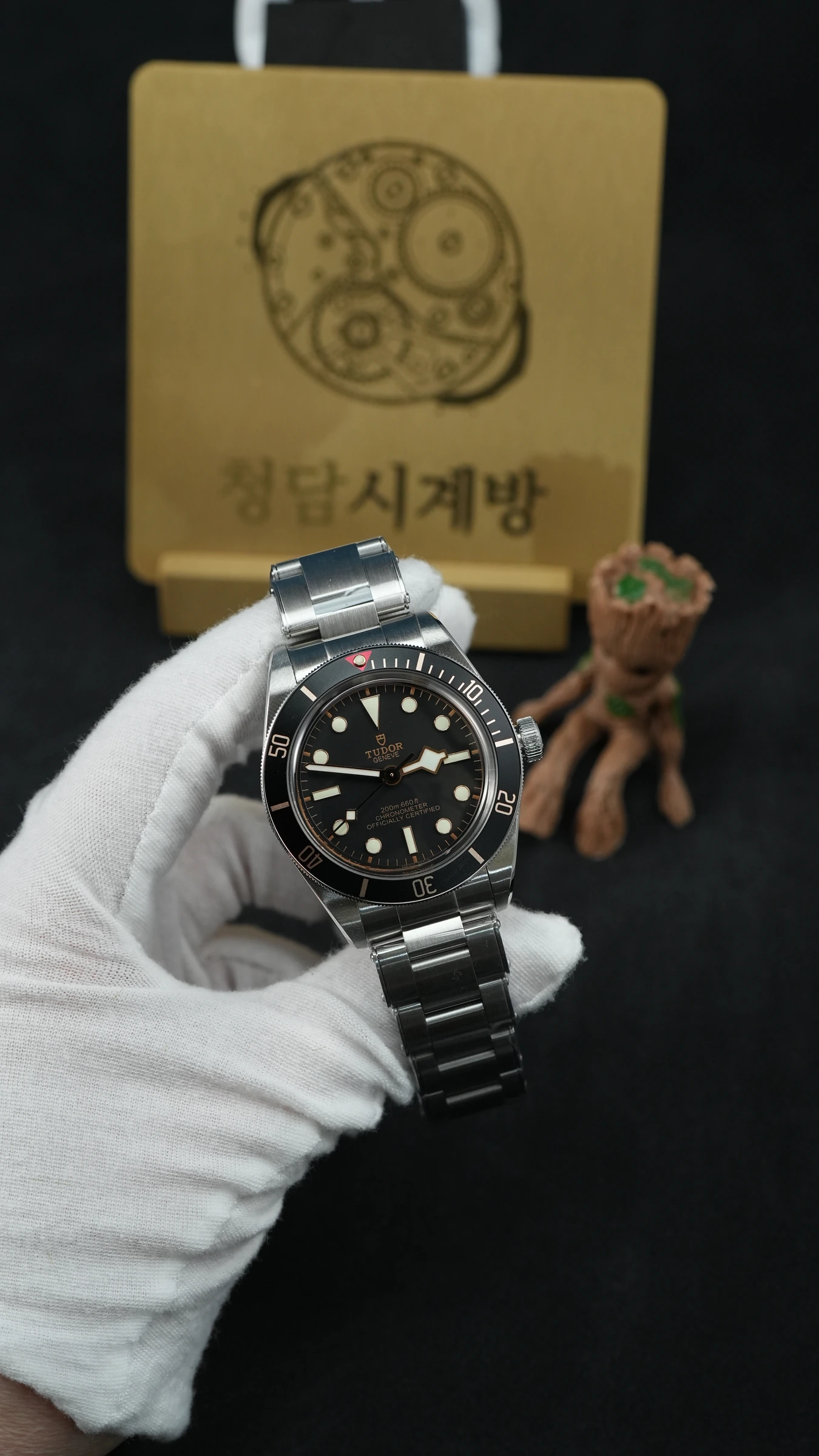 튜더 블랙베이 블랙 레드 삼각베젤 상세 이미지 19