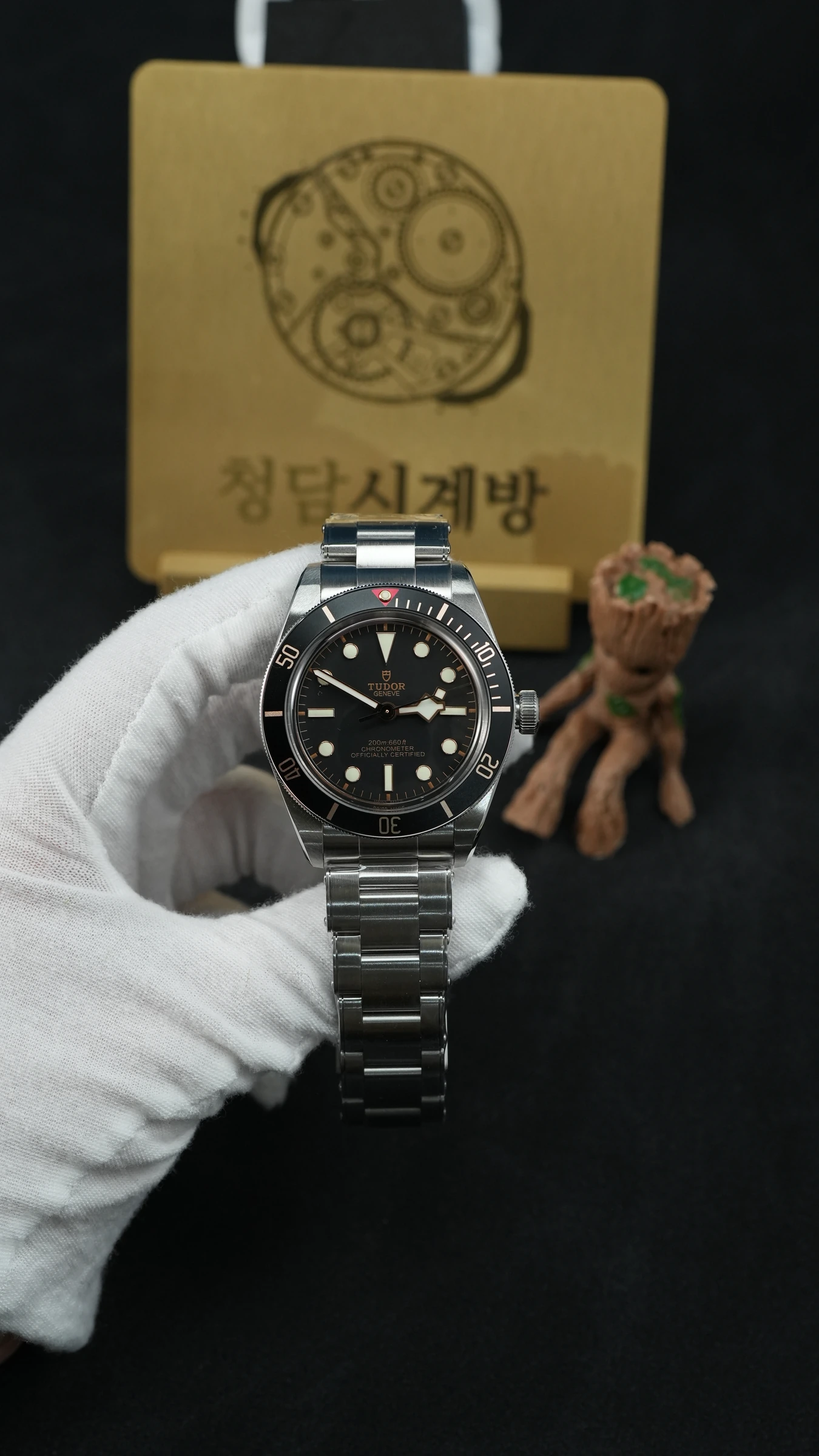 튜더 블랙베이 블랙 레드 삼각베젤 상세 이미지 20