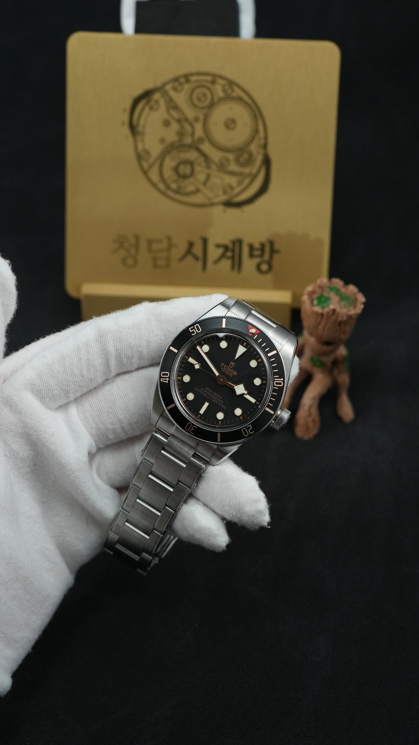 튜더 블랙베이 블랙 레드 삼각베젤 상세 이미지 21