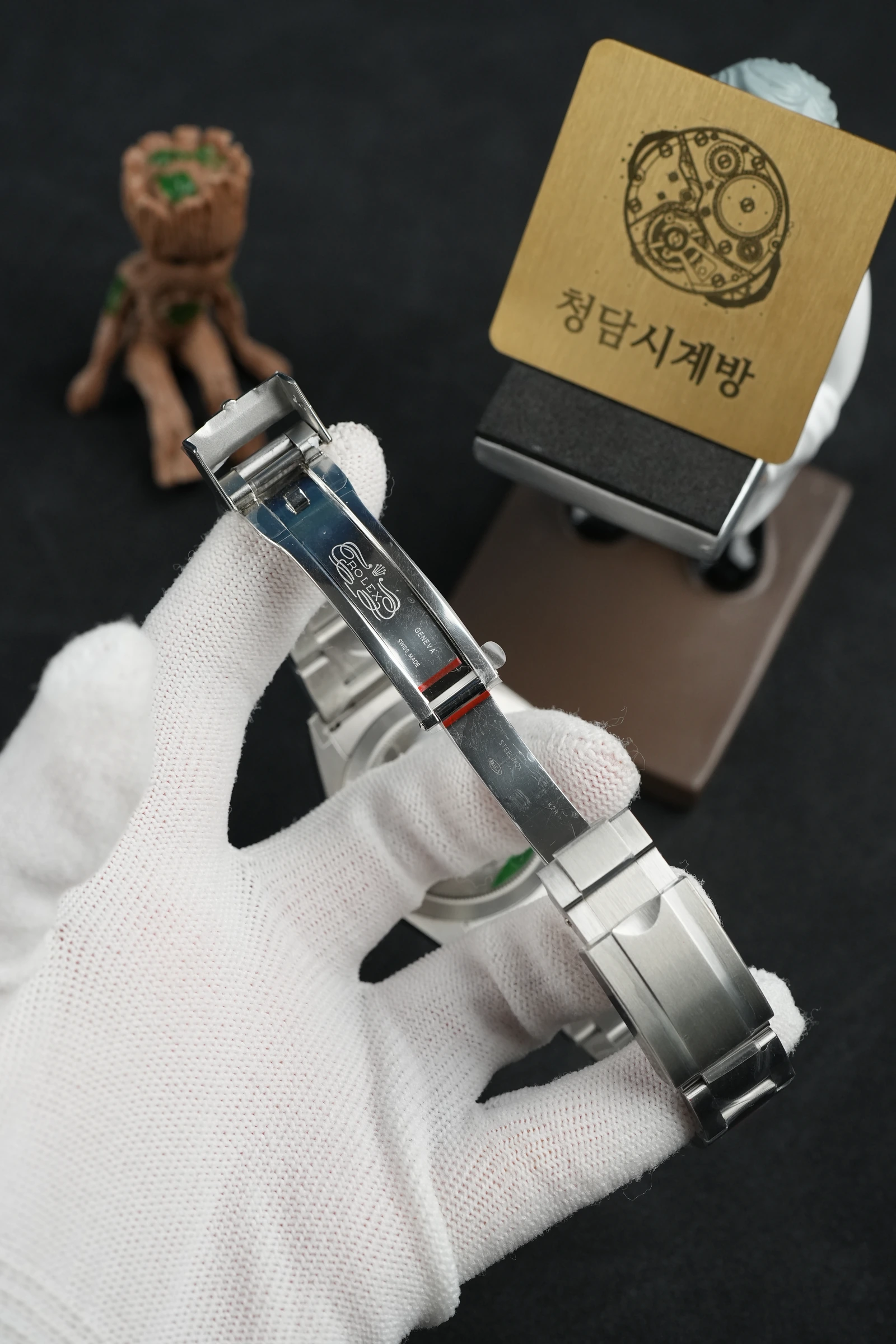 롤렉스 익스플로러 214270 블랙 369 스틸 상세 이미지 7