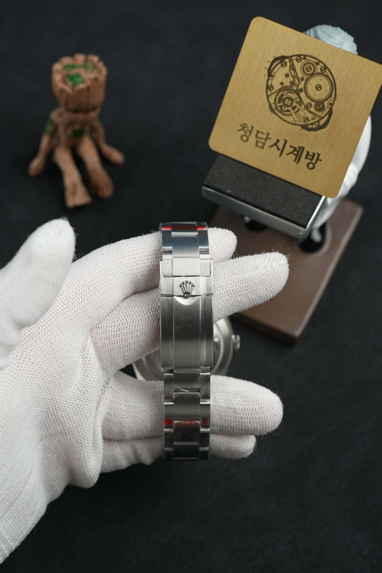 롤렉스 익스플로러 214270 블랙 369 스틸 상세 이미지 10