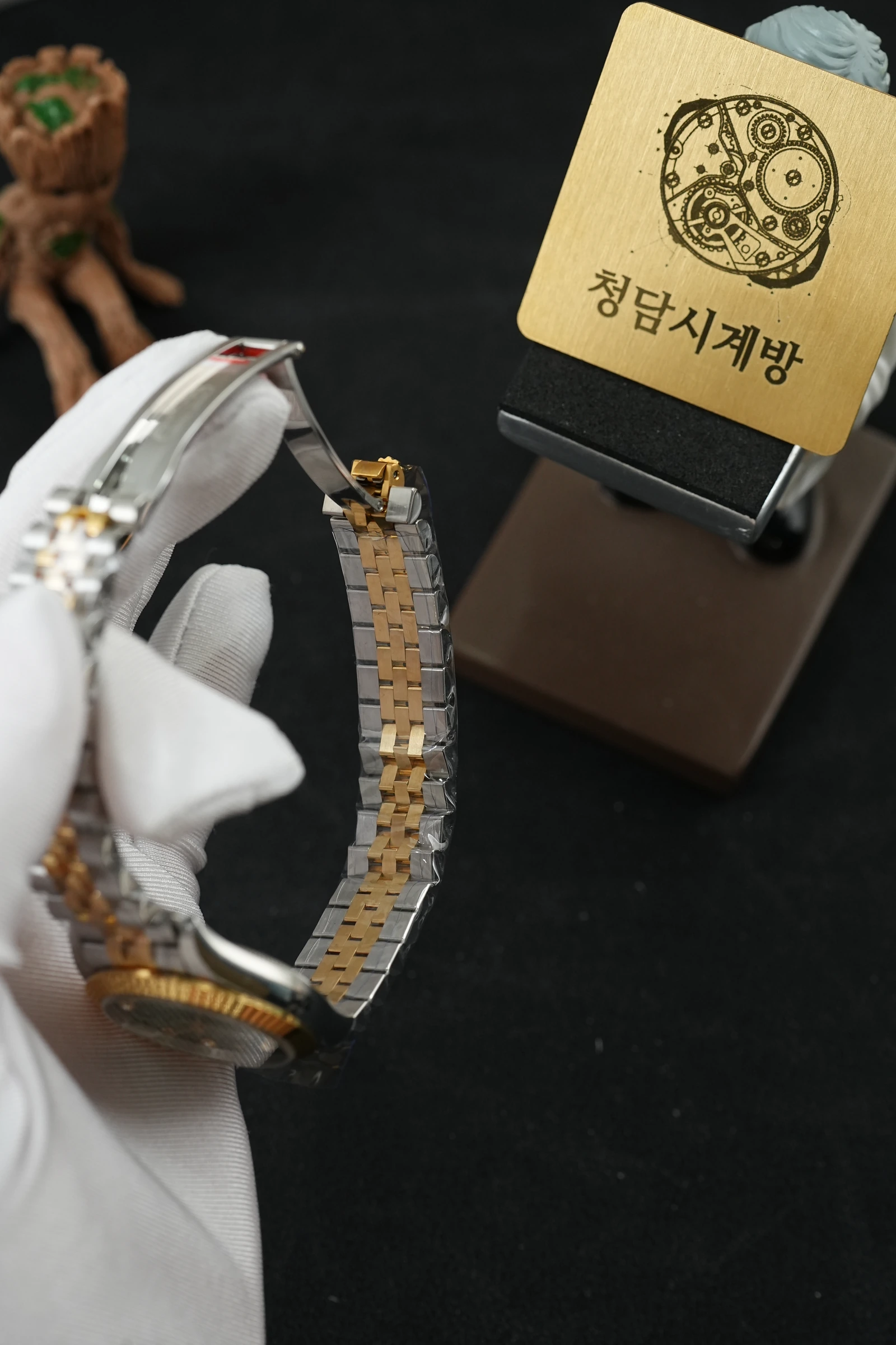 롤렉스 레이디 데이저스트 그린 옐로우골드 10P 상세 이미지 10