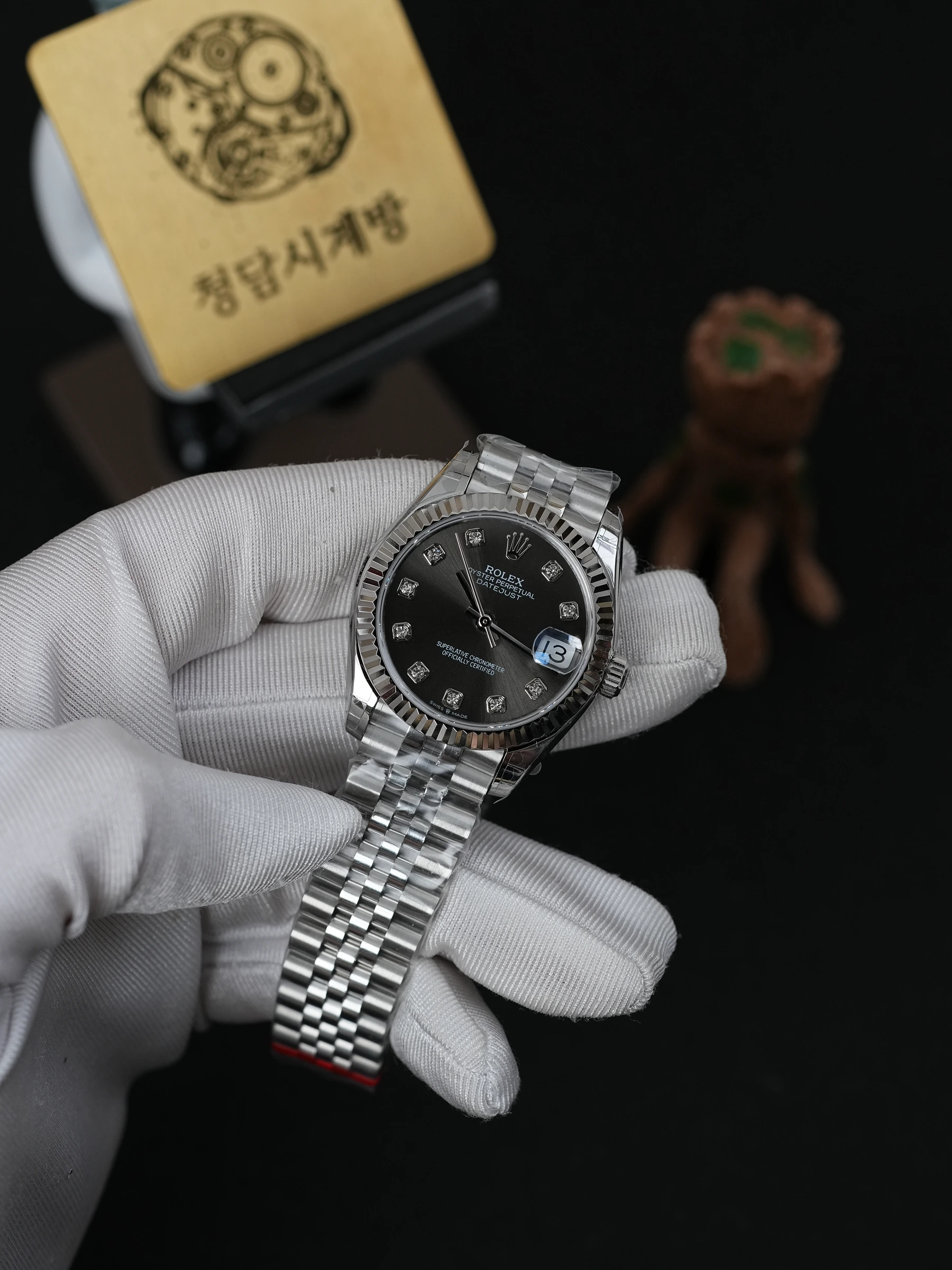 롤렉스 레이디 데이저스트 다크로듐 10P 상세 이미지 10