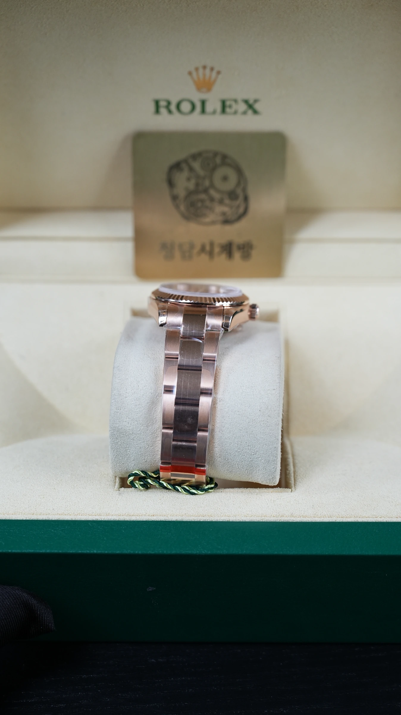 롤렉스 레이디 데이저스트 로즈골드 핑크 로만 상세 이미지 10