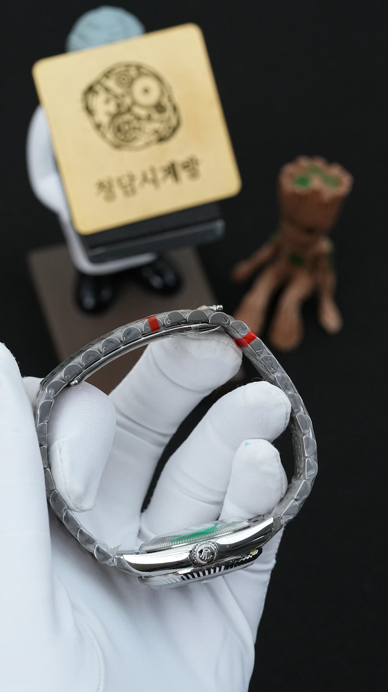 롤렉스 레이디 데이저스트 블랙 로만 상세 이미지 4