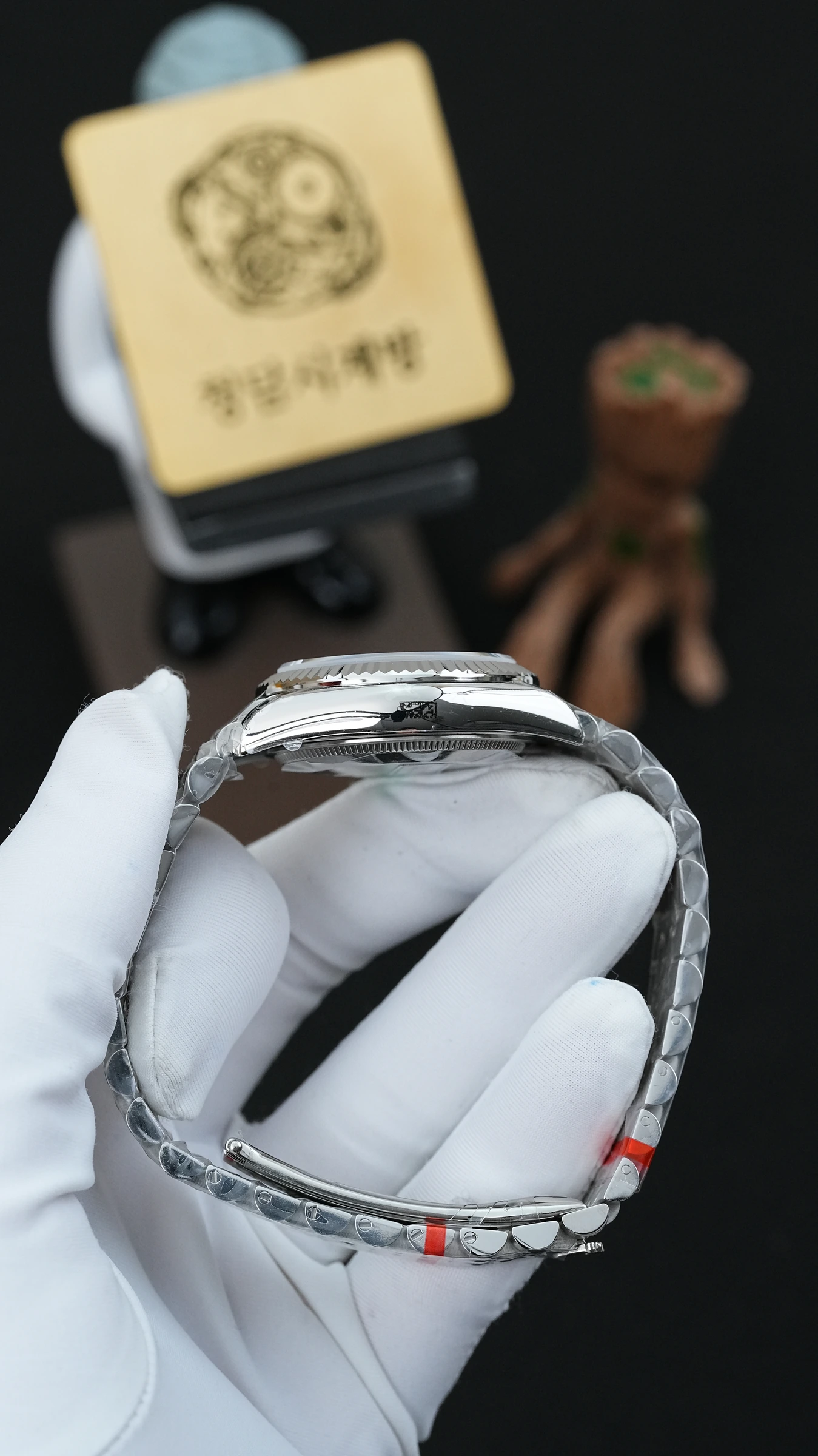 롤렉스 레이디 데이저스트 블랙 로만 상세 이미지 11