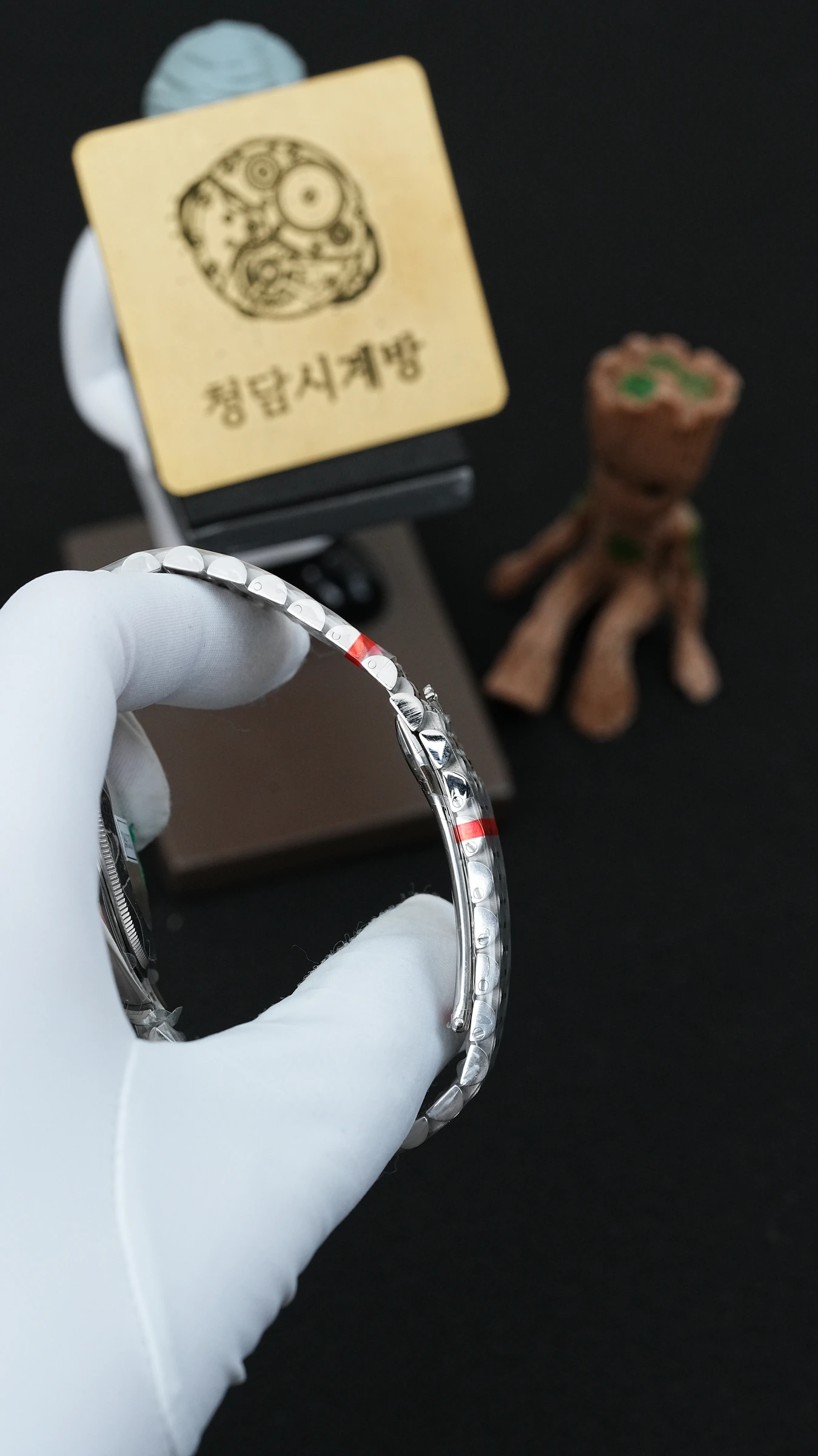 롤렉스 레이디 데이저스트 블랙 로만 상세 이미지 12