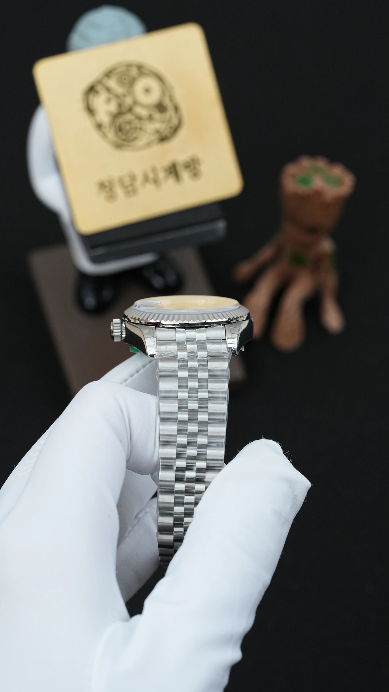 롤렉스 레이디 데이저스트 블랙 로만 상세 이미지 17