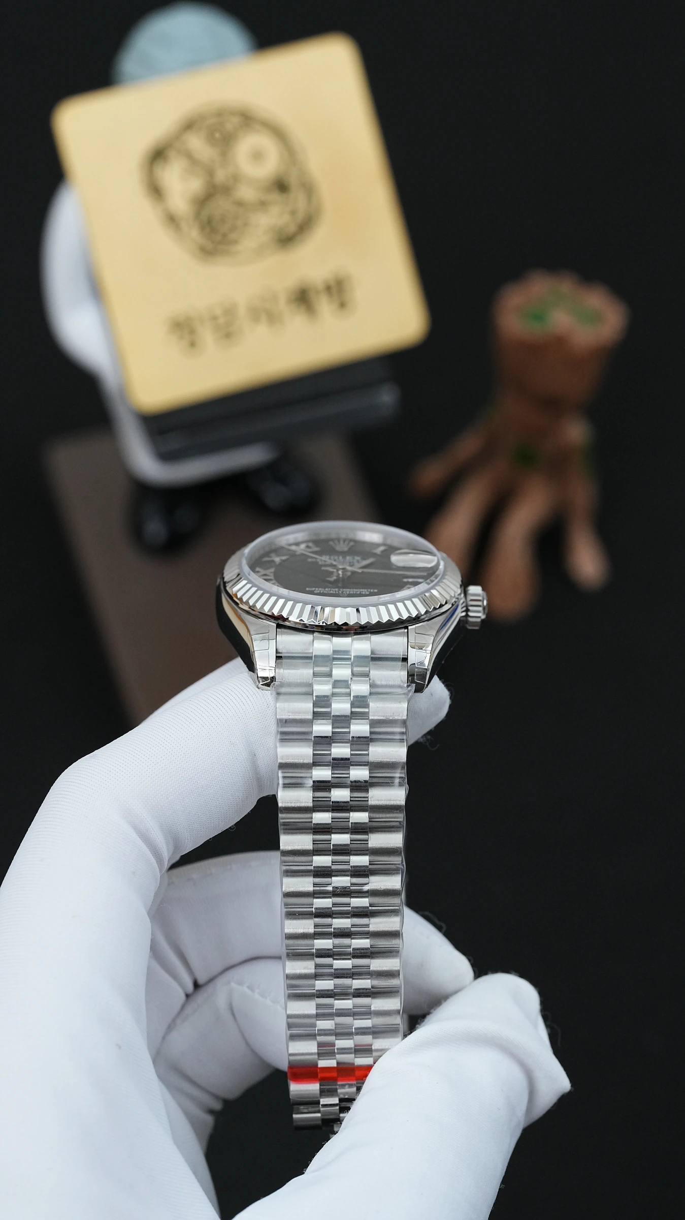 롤렉스 레이디 데이저스트 블랙 로만 상세 이미지 18