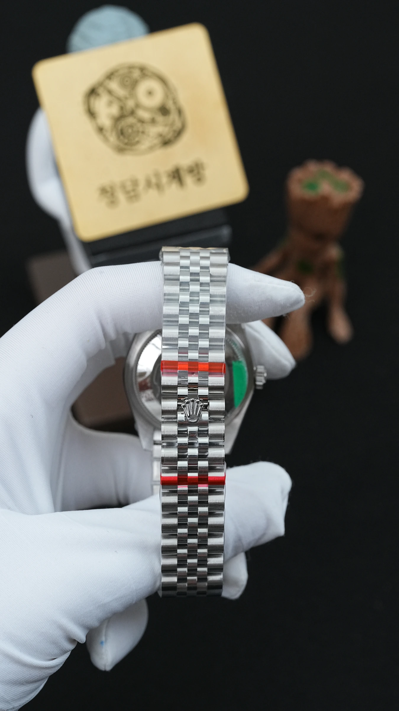 롤렉스 레이디 데이저스트 블랙 로만 상세 이미지 19