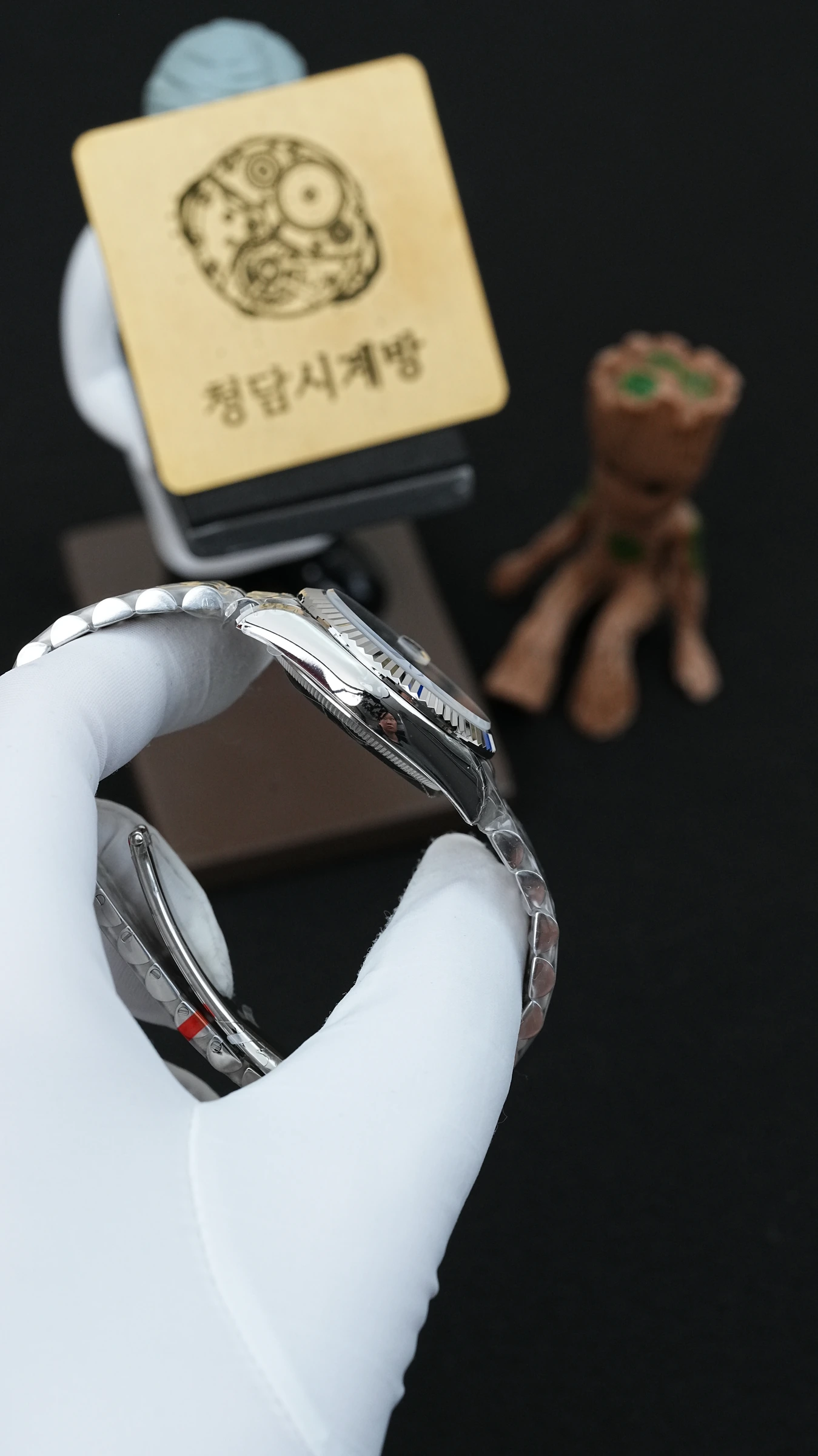 롤렉스 레이디 데이저스트 블랙 로만 상세 이미지 20