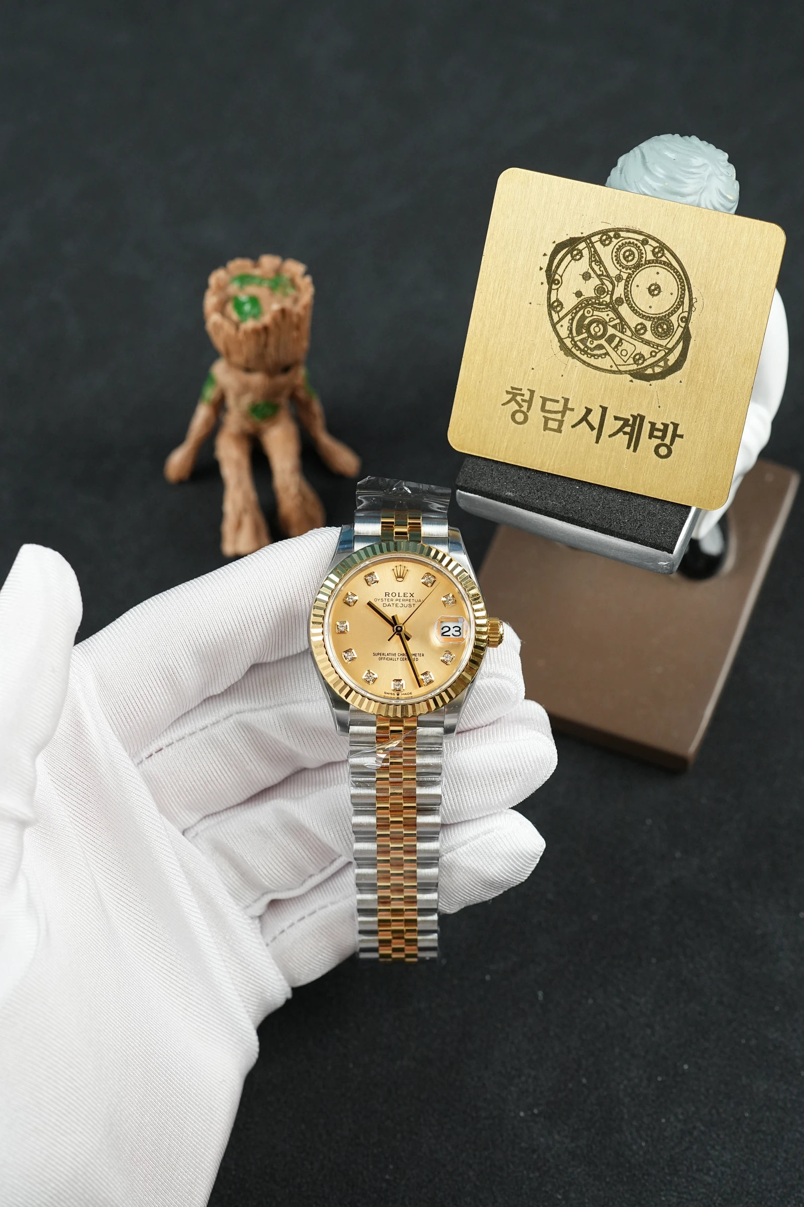 롤렉스 레이디 데이저스트 샴페인골드 10P 상품 이미지 1